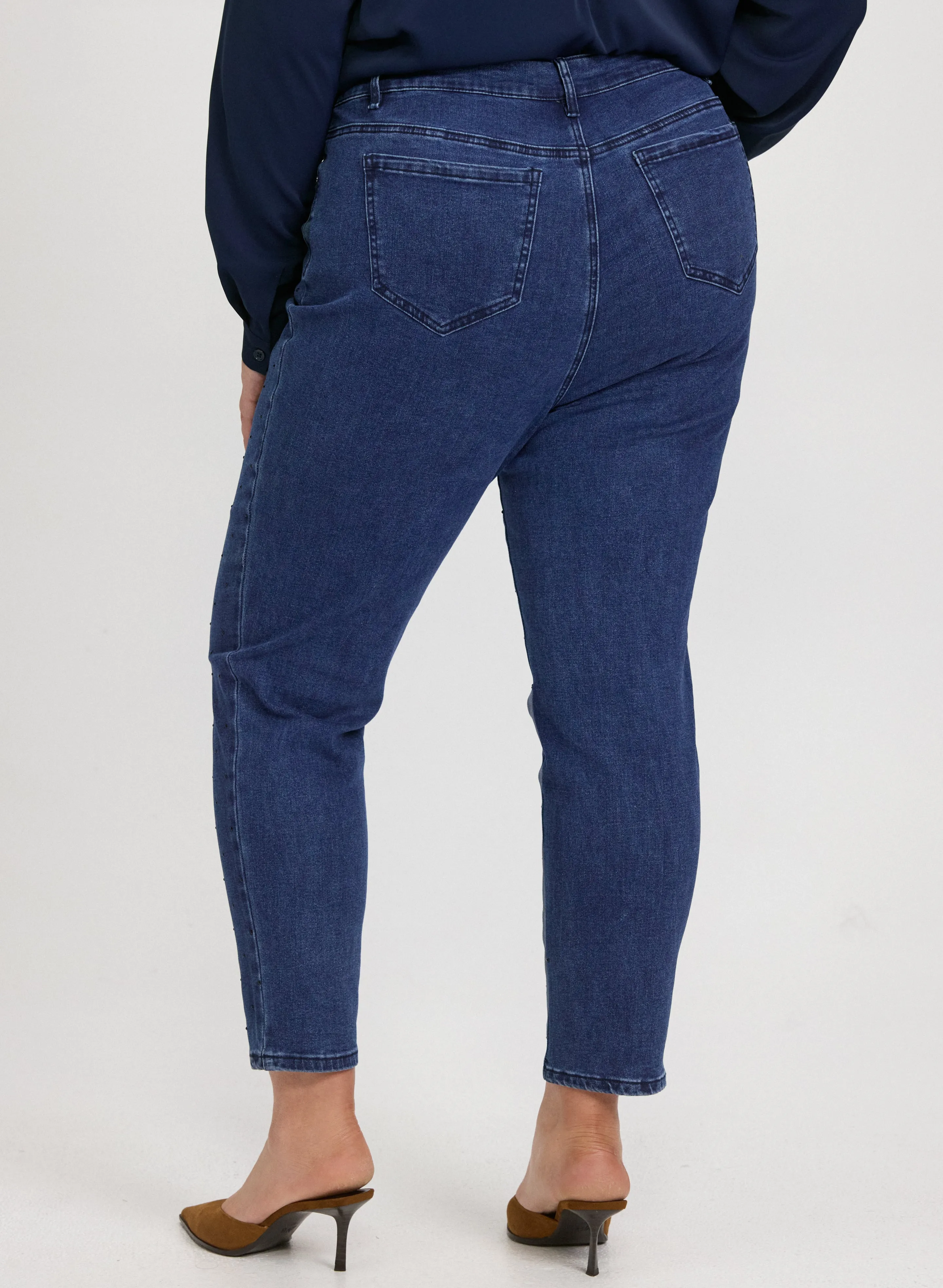 Tonal Stone Embellished Jeans sold by Laura product image thumbnail 2