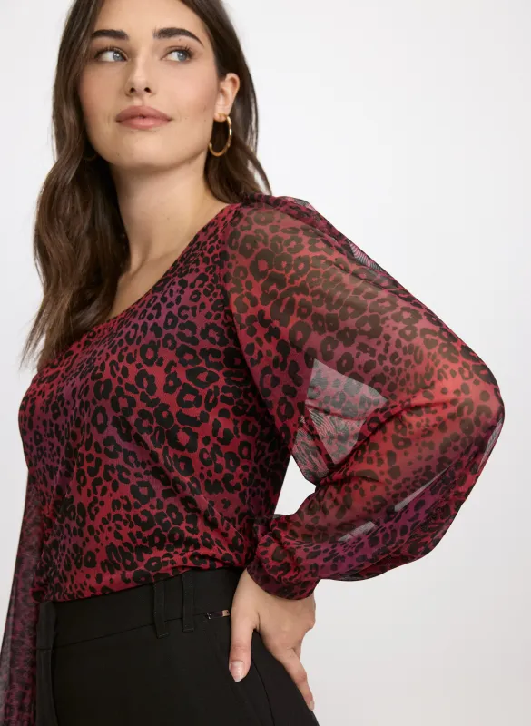 Animal Print Top sold by Laura