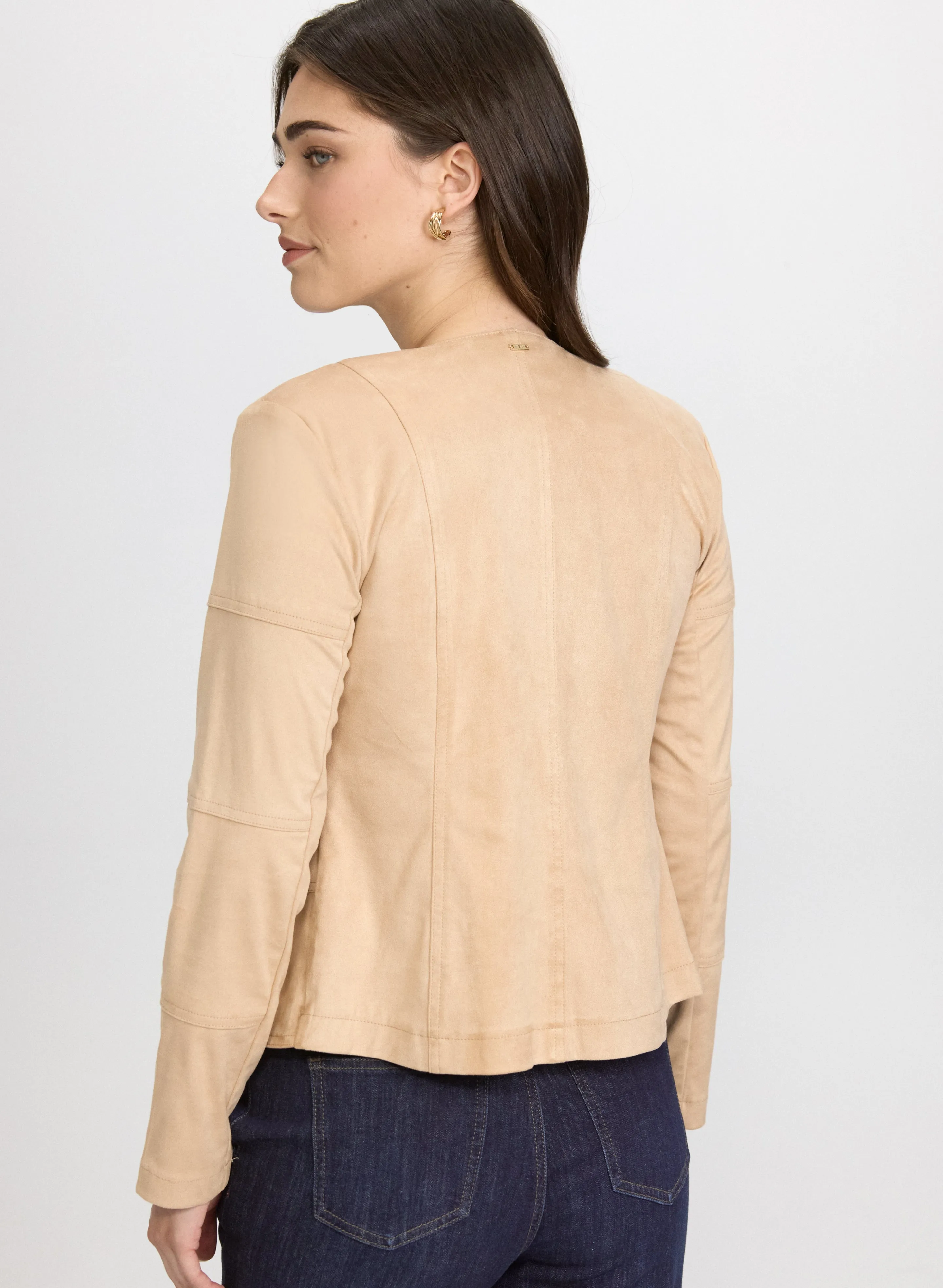 Vex - Faux-Suede Jacket sold by Laura product image thumbnail 4