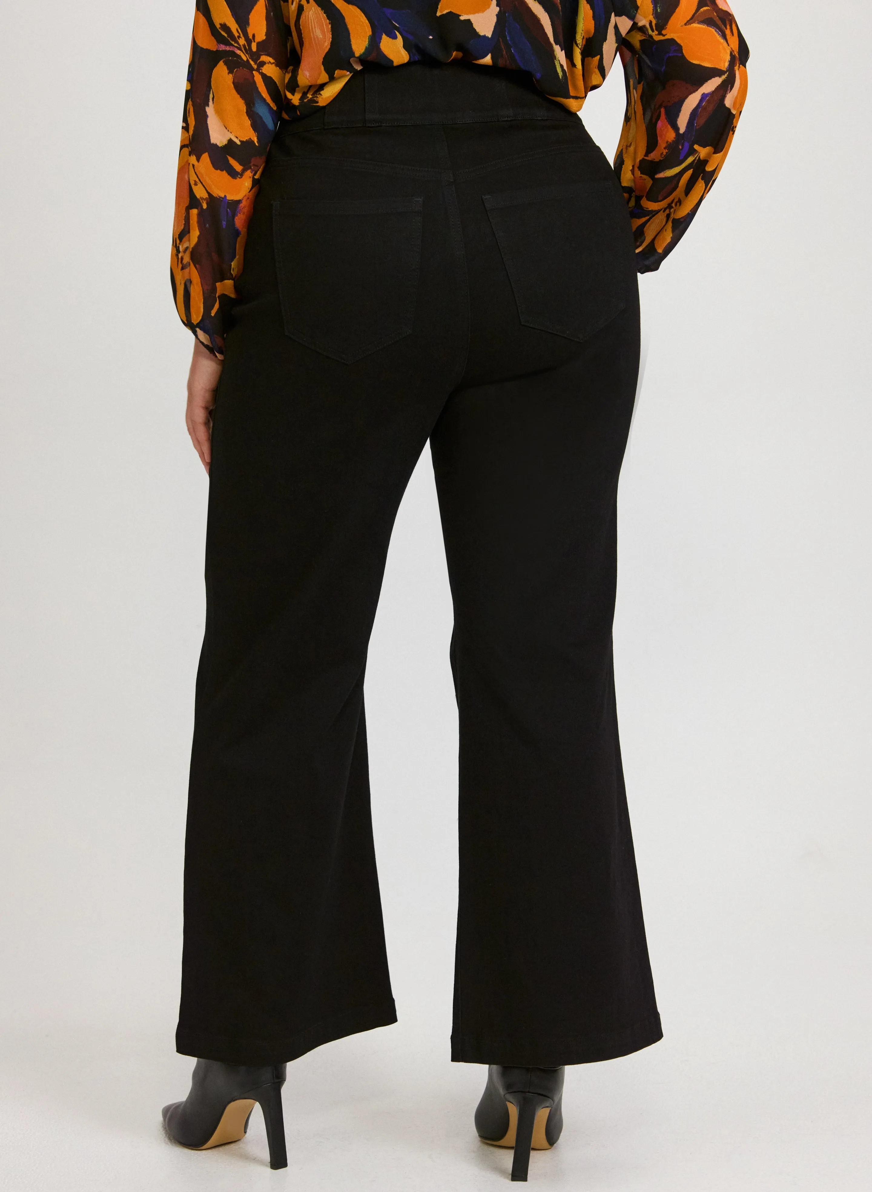 Pull-On Flare-Leg Jeans sold by Laura product image thumbnail 2