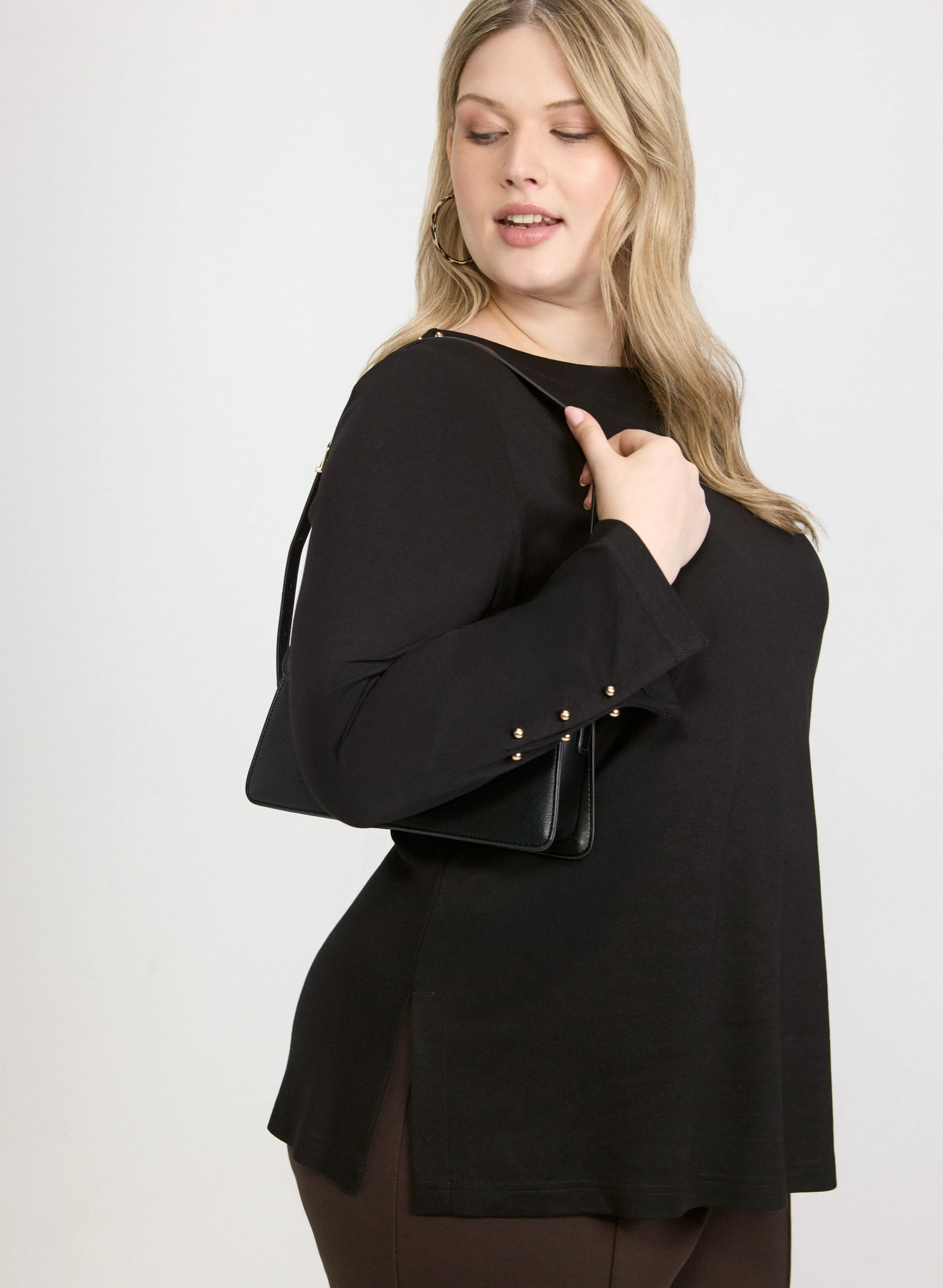 Embellished Boat Neck Top sold by Laura product image thumbnail 2