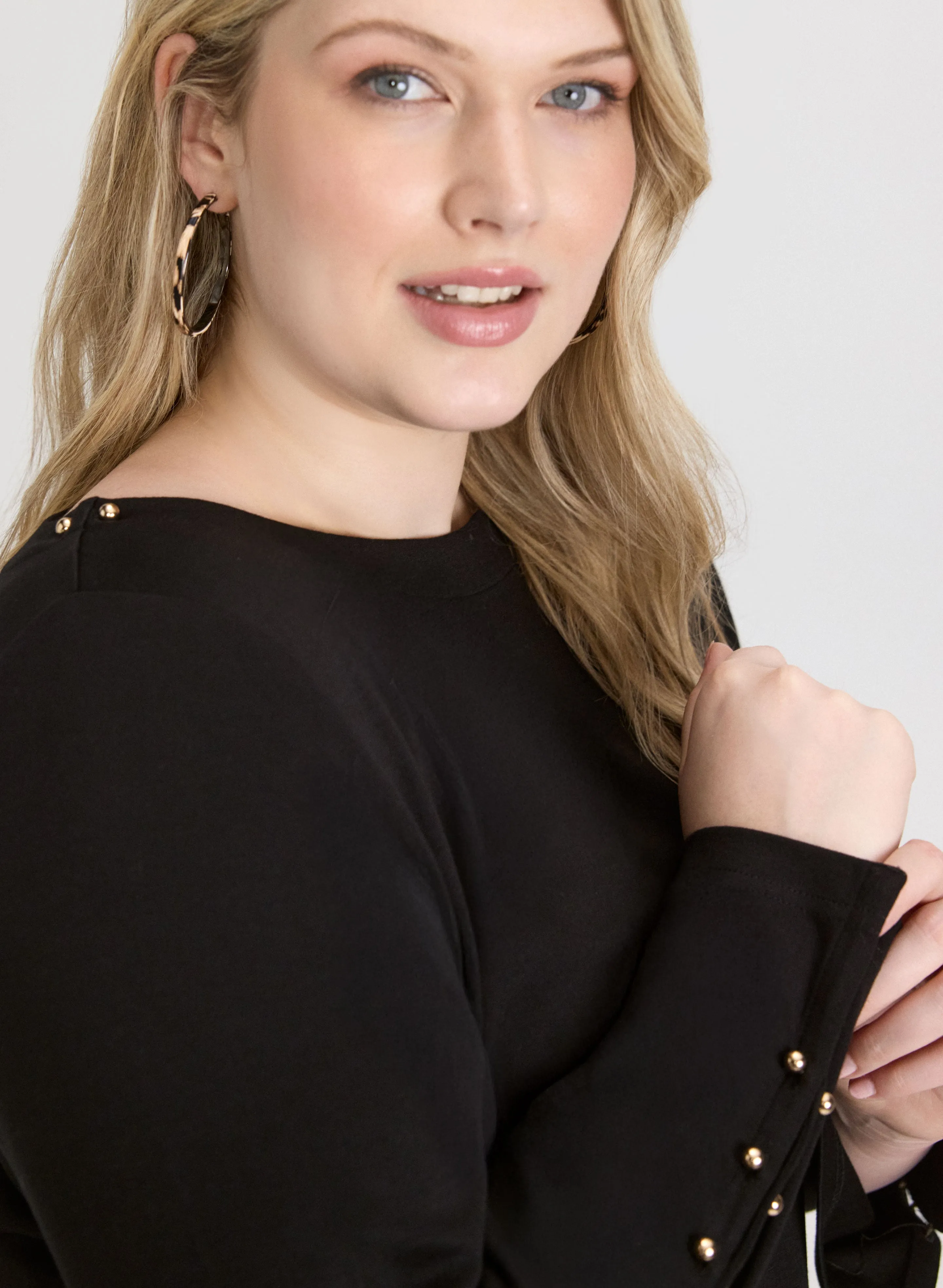 Embellished Boat Neck Top sold by Laura product image thumbnail 5