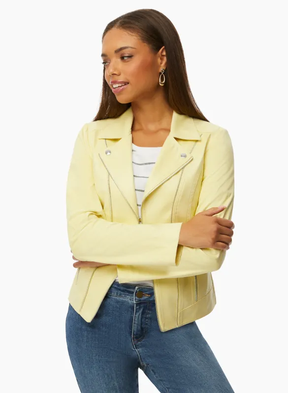 Vex - Zip Detail Jacket sold by Laura
