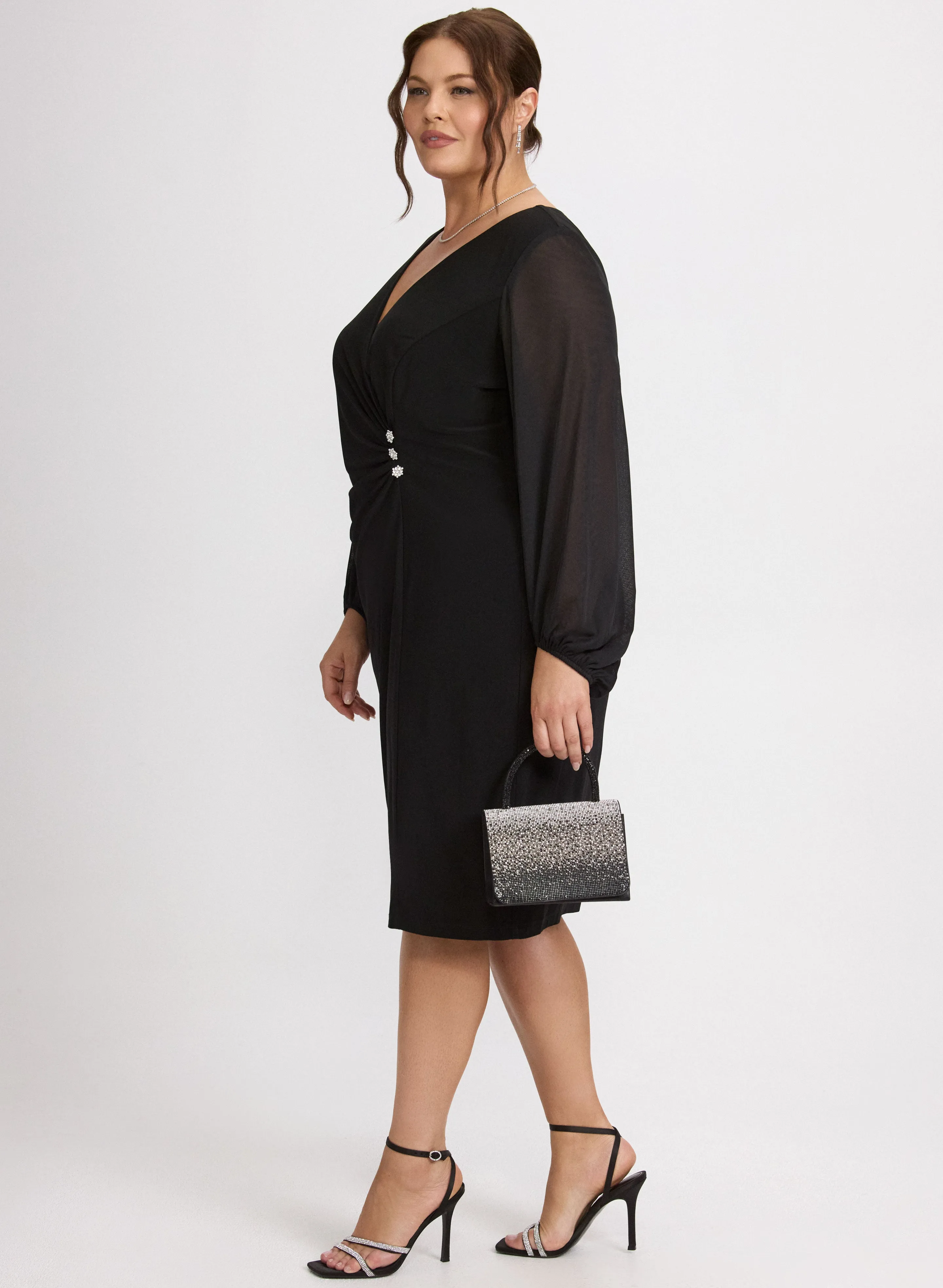 Fitted Jersey Dress sold by Laura product image thumbnail 2