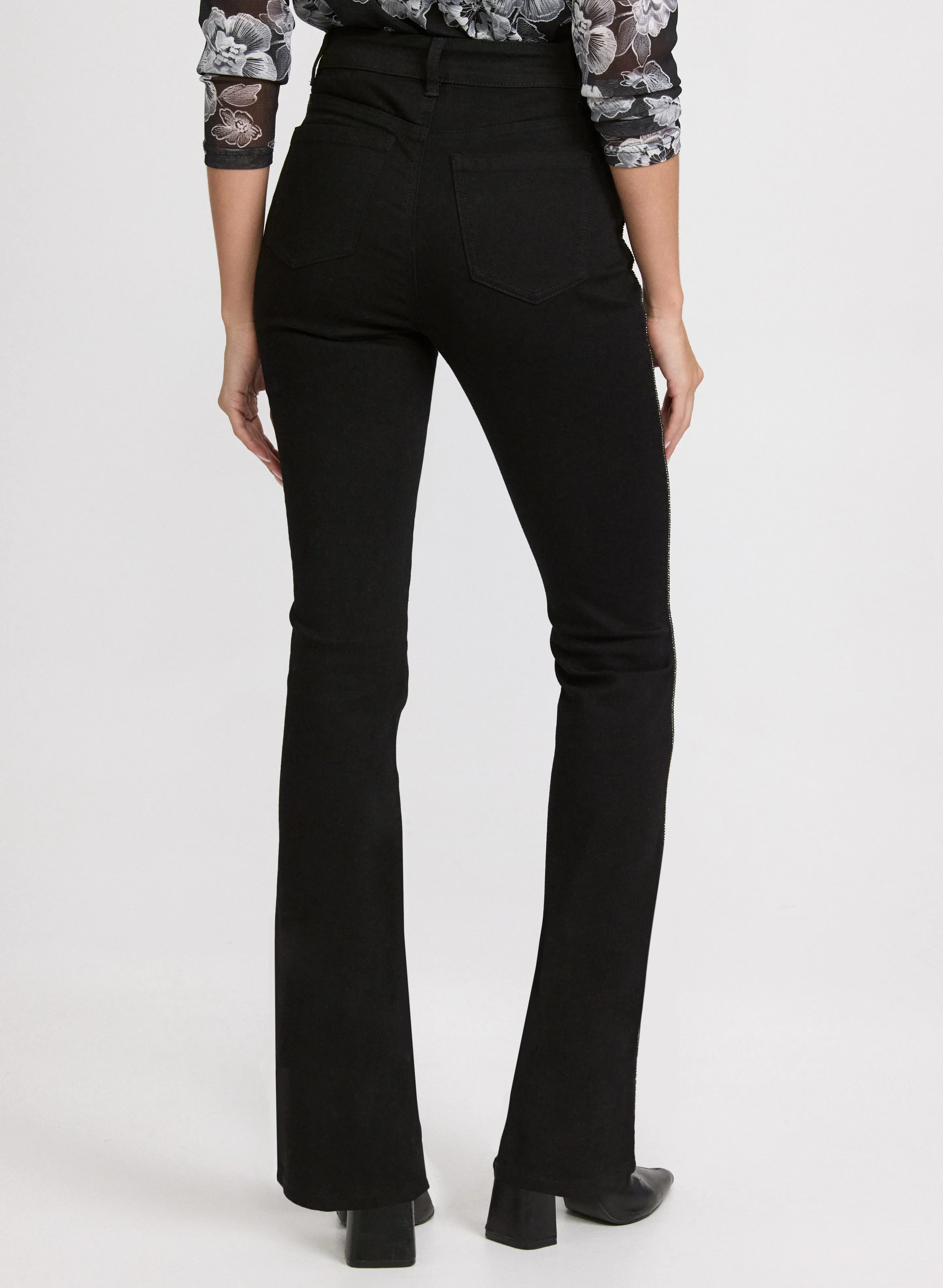 Rhinestone Stripe Jeans sold by Laura product image thumbnail 2