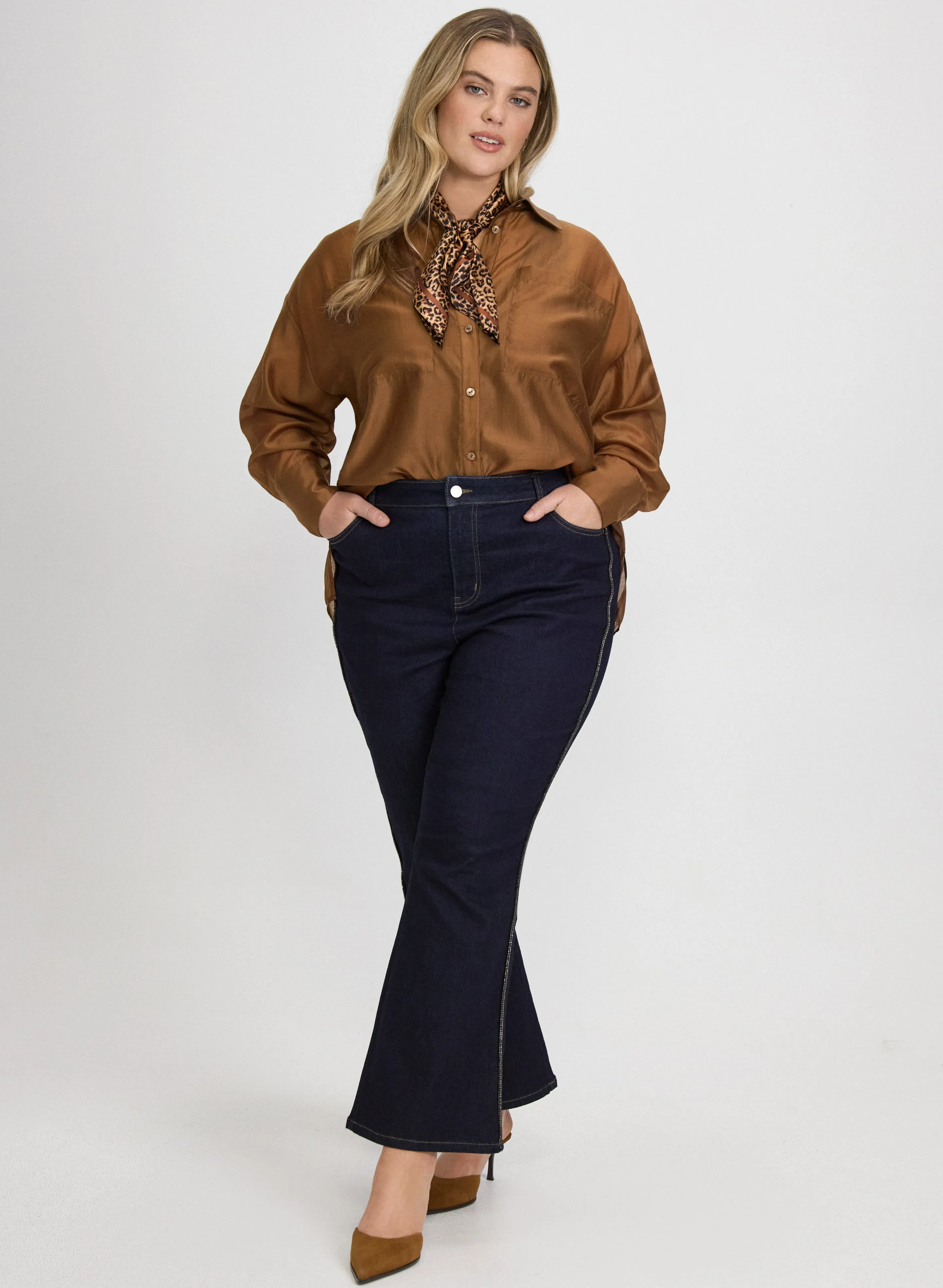 Flare-Leg Jeans sold by Laura product image thumbnail 3