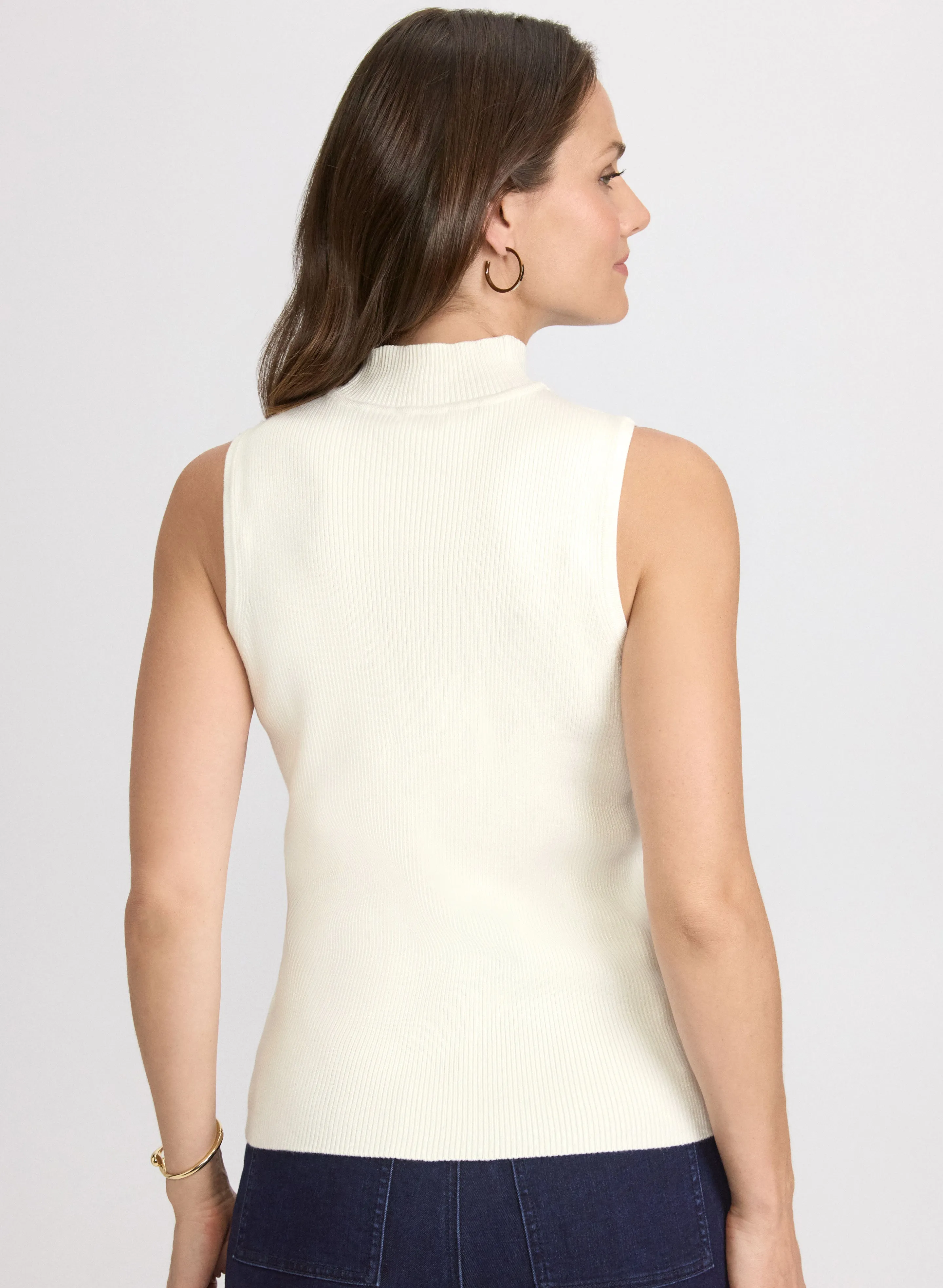 Mock Neck Sleeveless Knit sold by Laura product image thumbnail 2