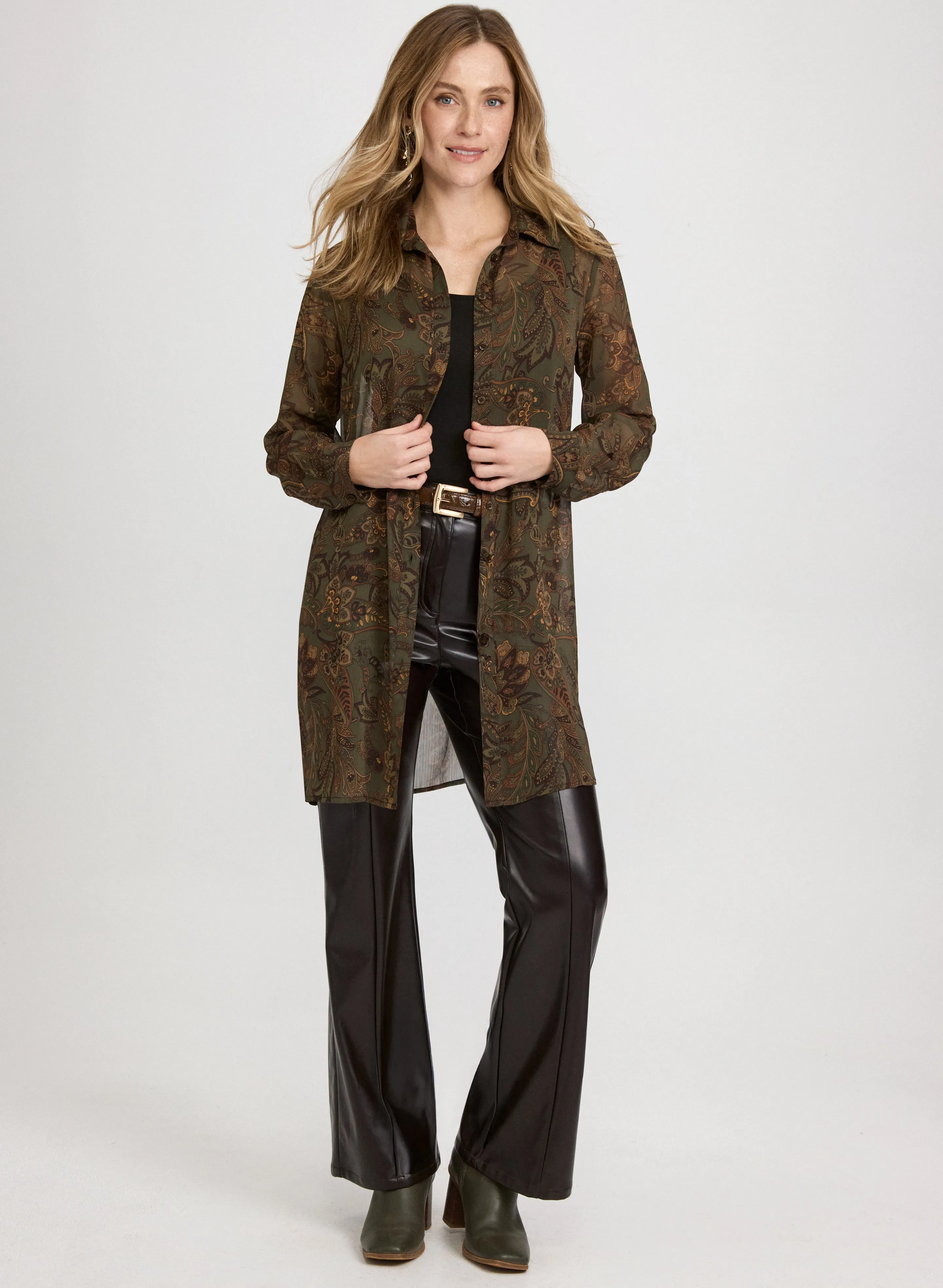 Printed Long Blouse sold by Laura product image thumbnail 4