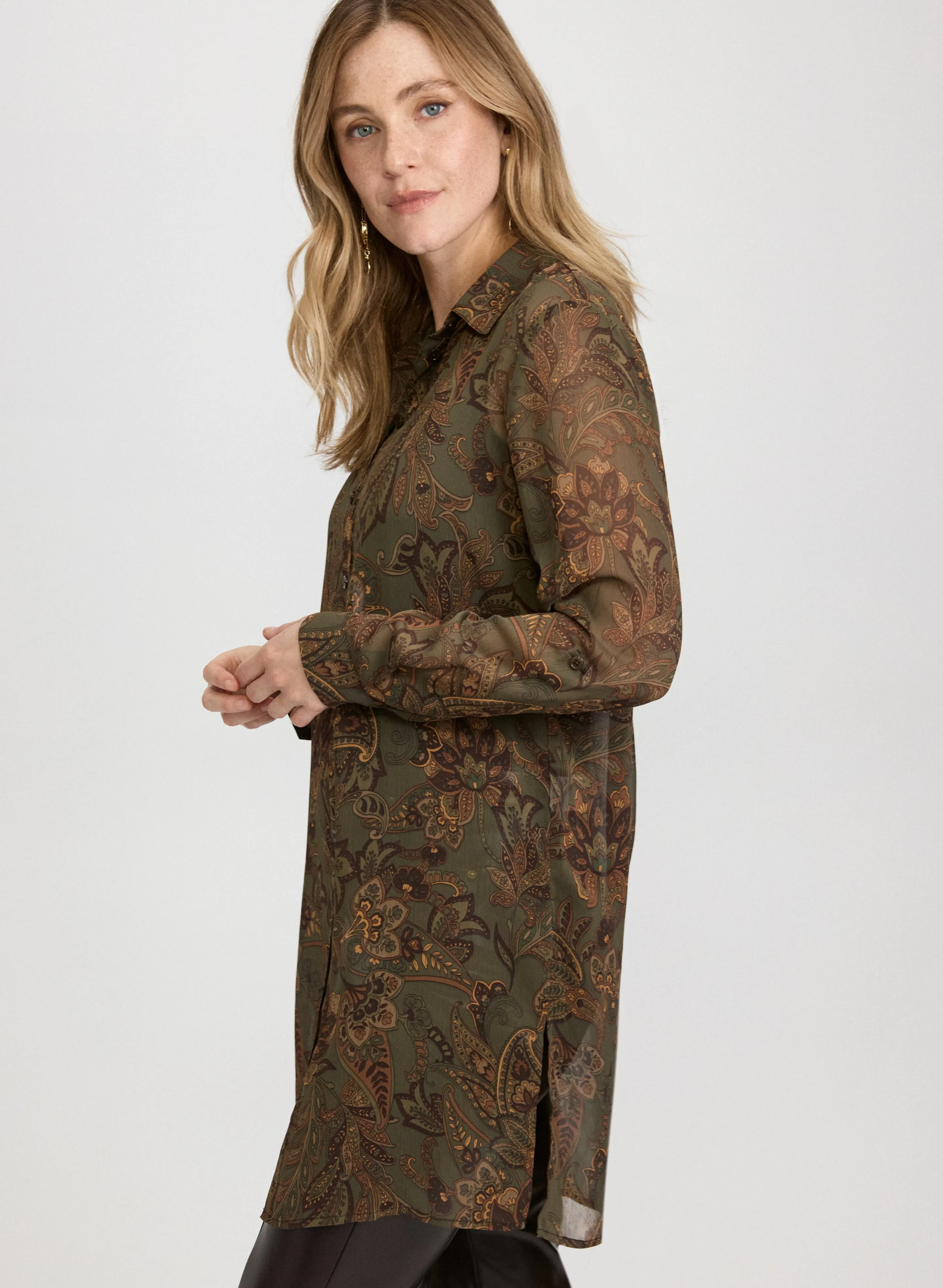 Printed Long Blouse sold by Laura product image thumbnail 2