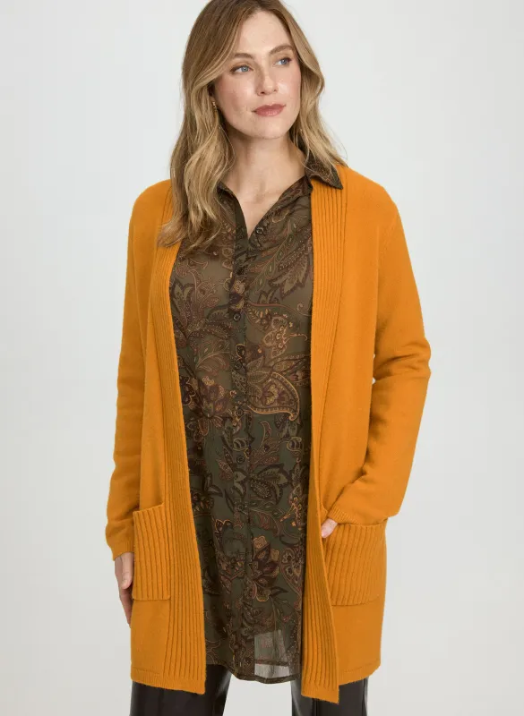 Pocket Knit Cardigan sold by Laura
