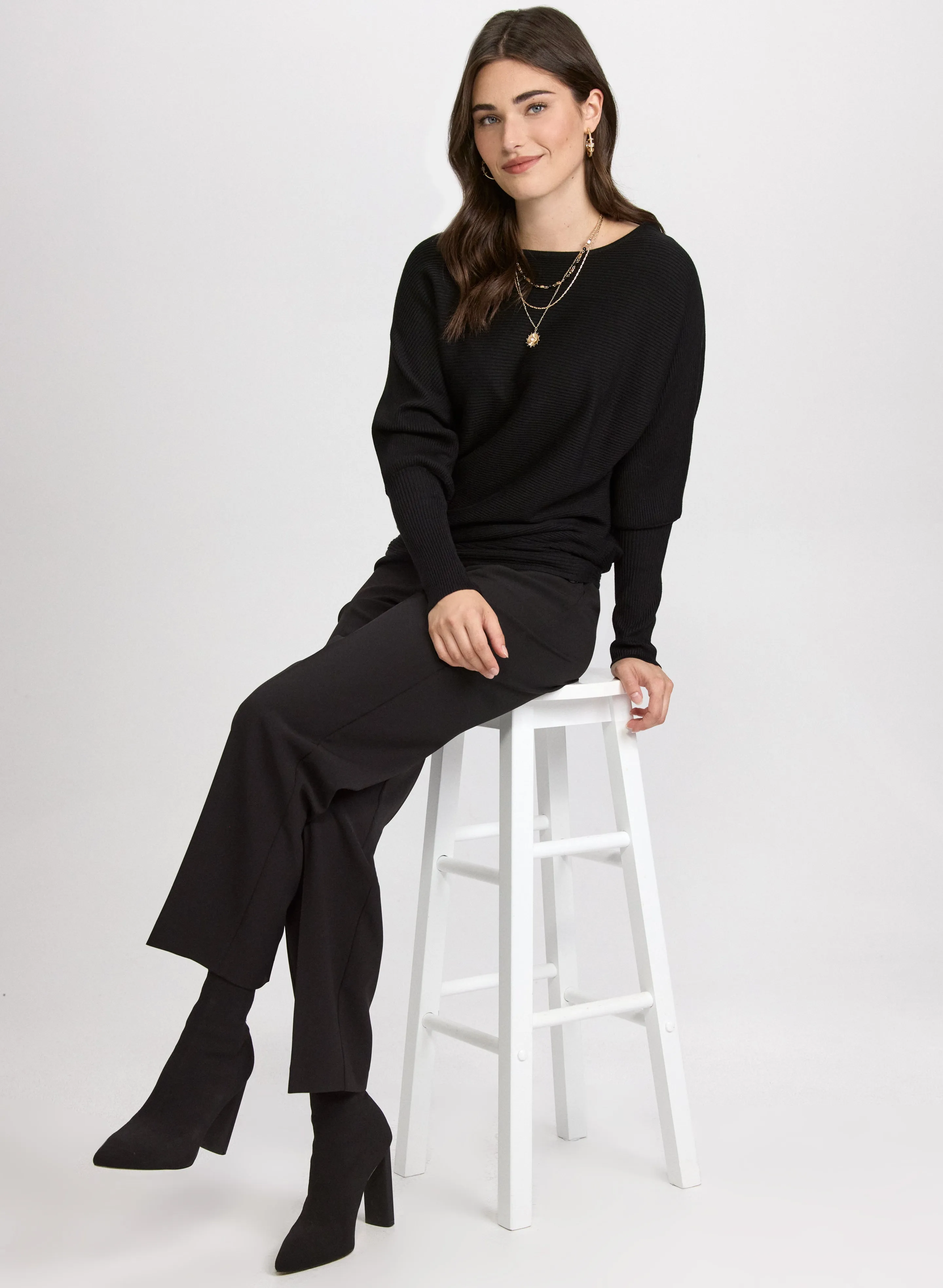 Boat Neck Sweater sold by Laura product image thumbnail 3