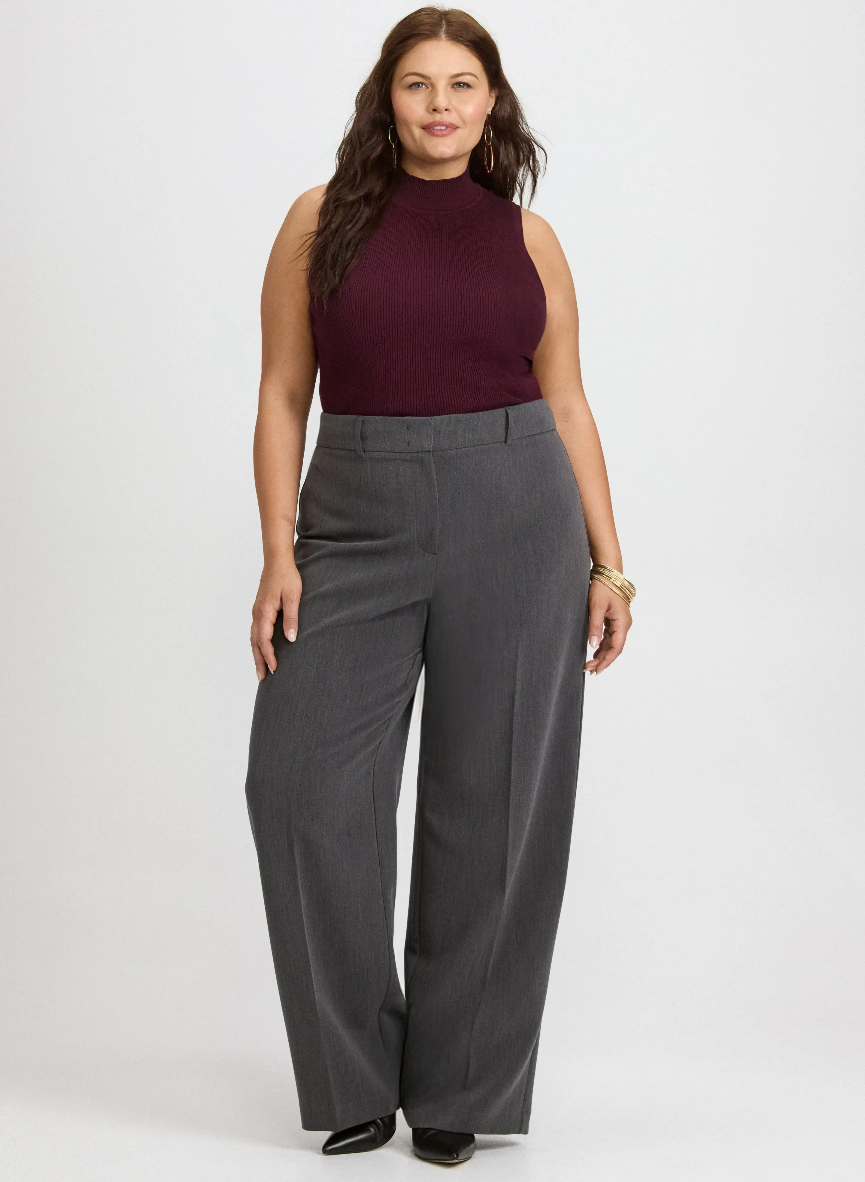 Sleeveless Mock Neck Knit sold by Laura product image thumbnail 3