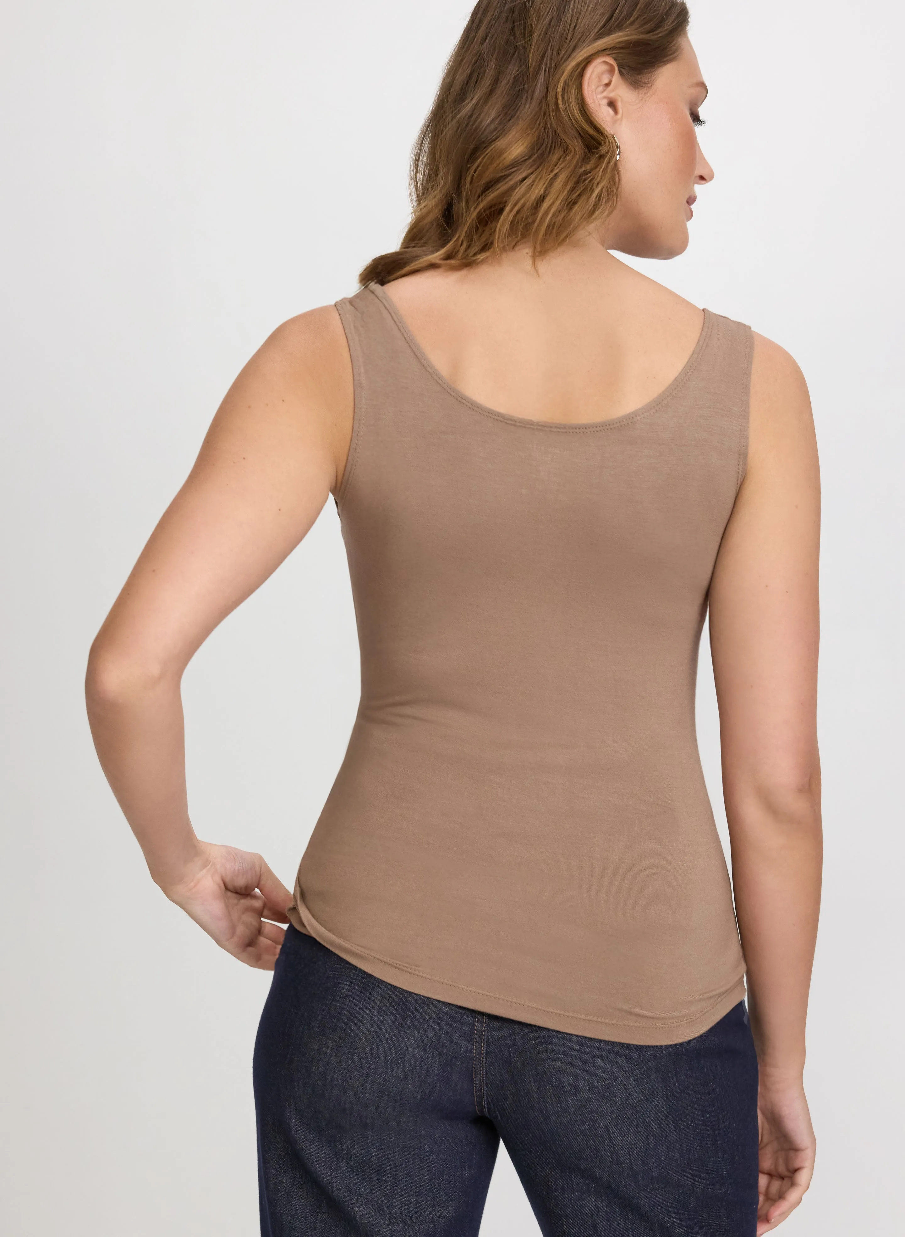 Scoop Neck Tank Top sold by Laura product image thumbnail 3