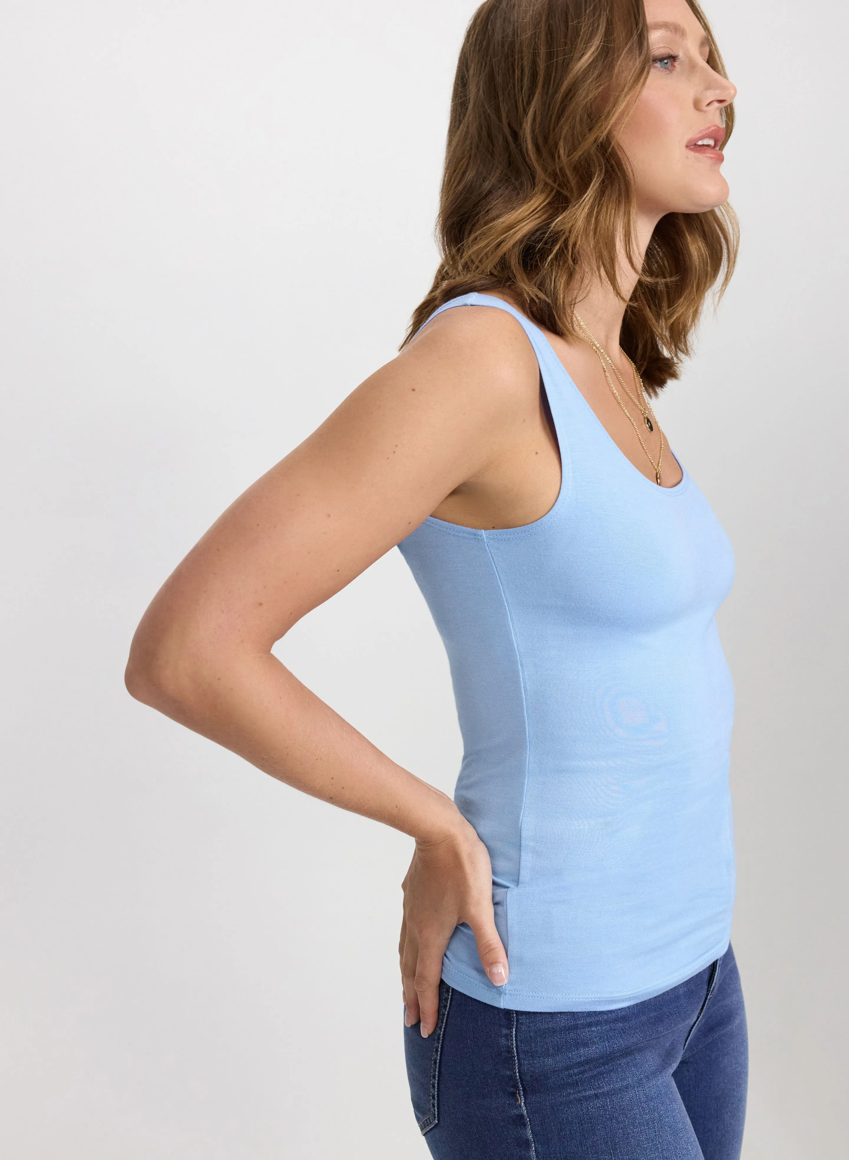 Scoop Neck Tank Top sold by Laura product image thumbnail 2