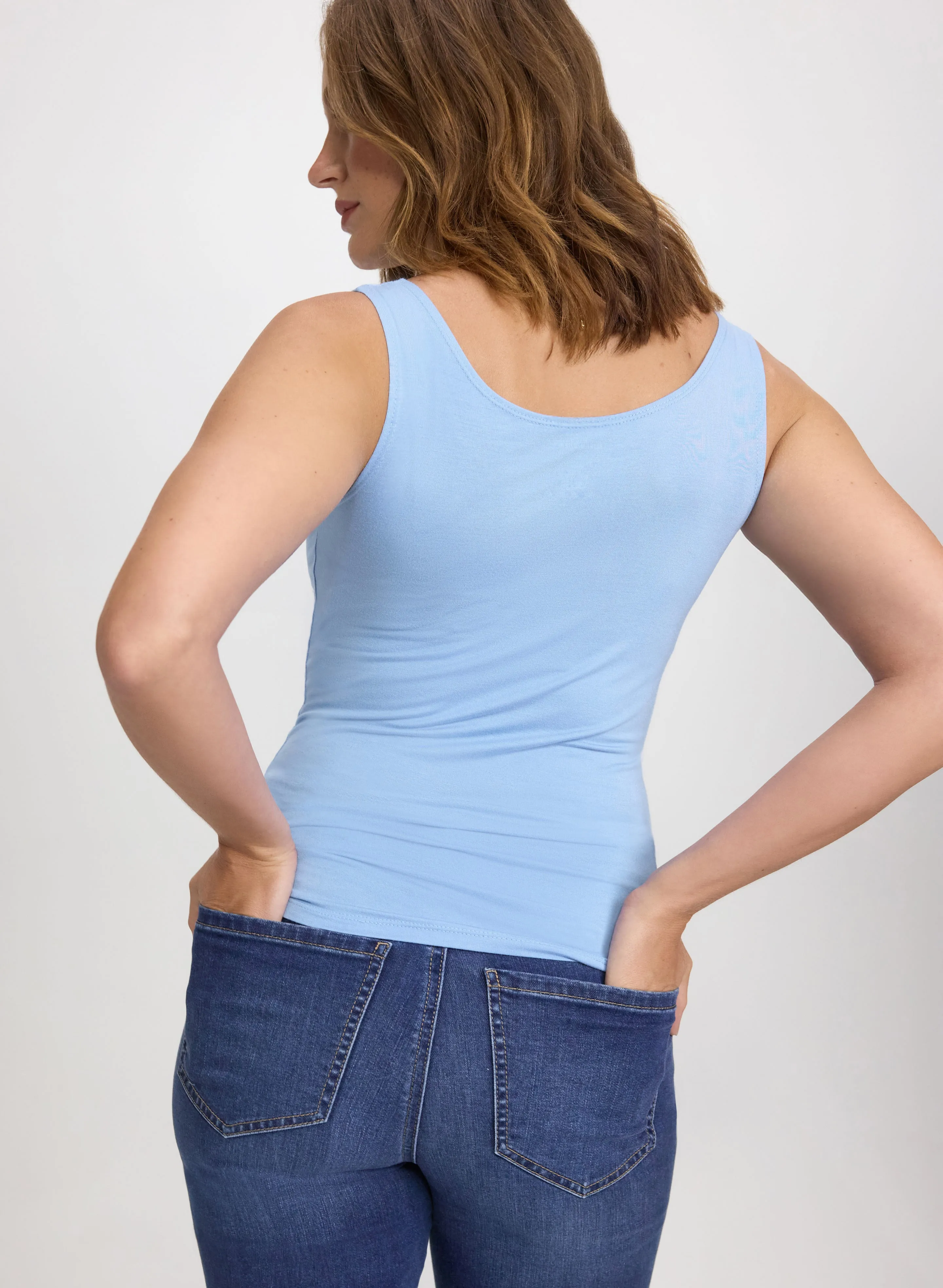 Scoop Neck Tank Top sold by Laura product image thumbnail 3