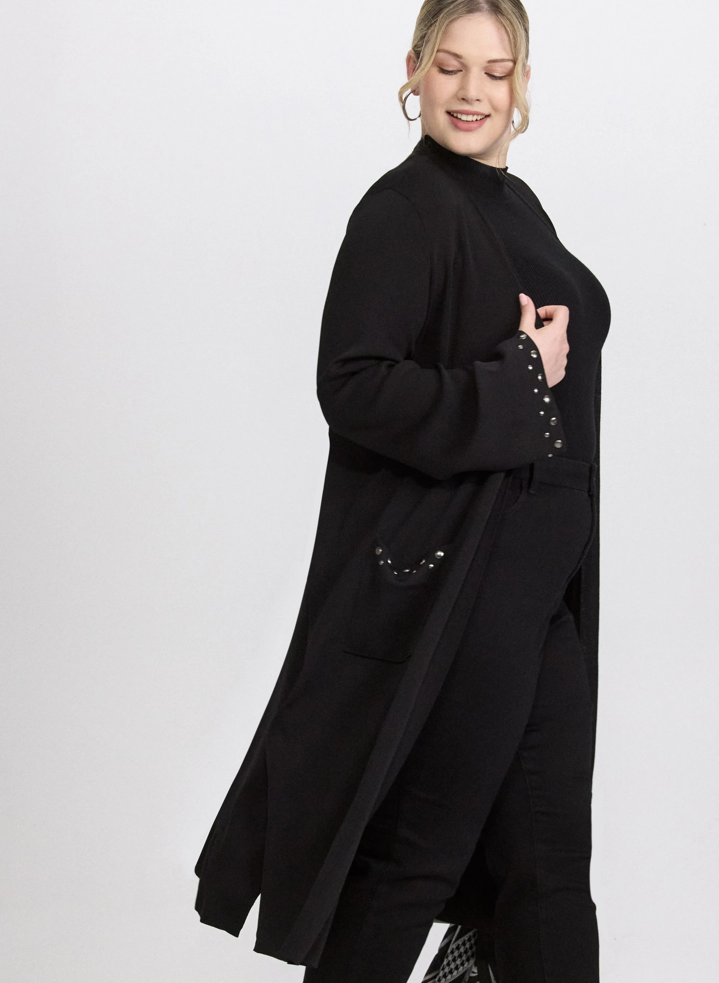 Joseph Ribkoff - Embellished Open-Front Cardigan sold by Laura product image thumbnail 2