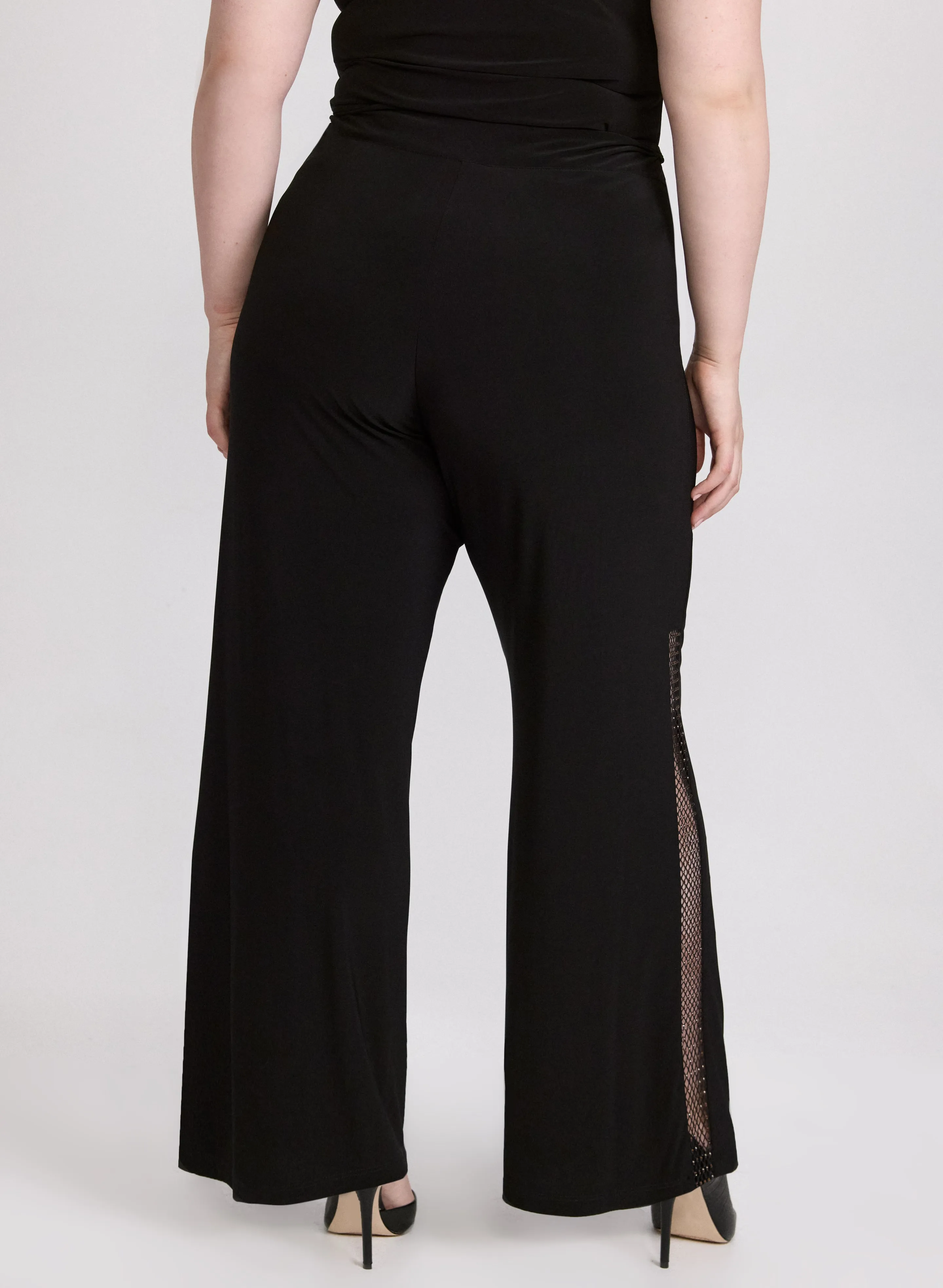Joseph Ribkoff - Mesh Trim Pants sold by Laura product image thumbnail 3