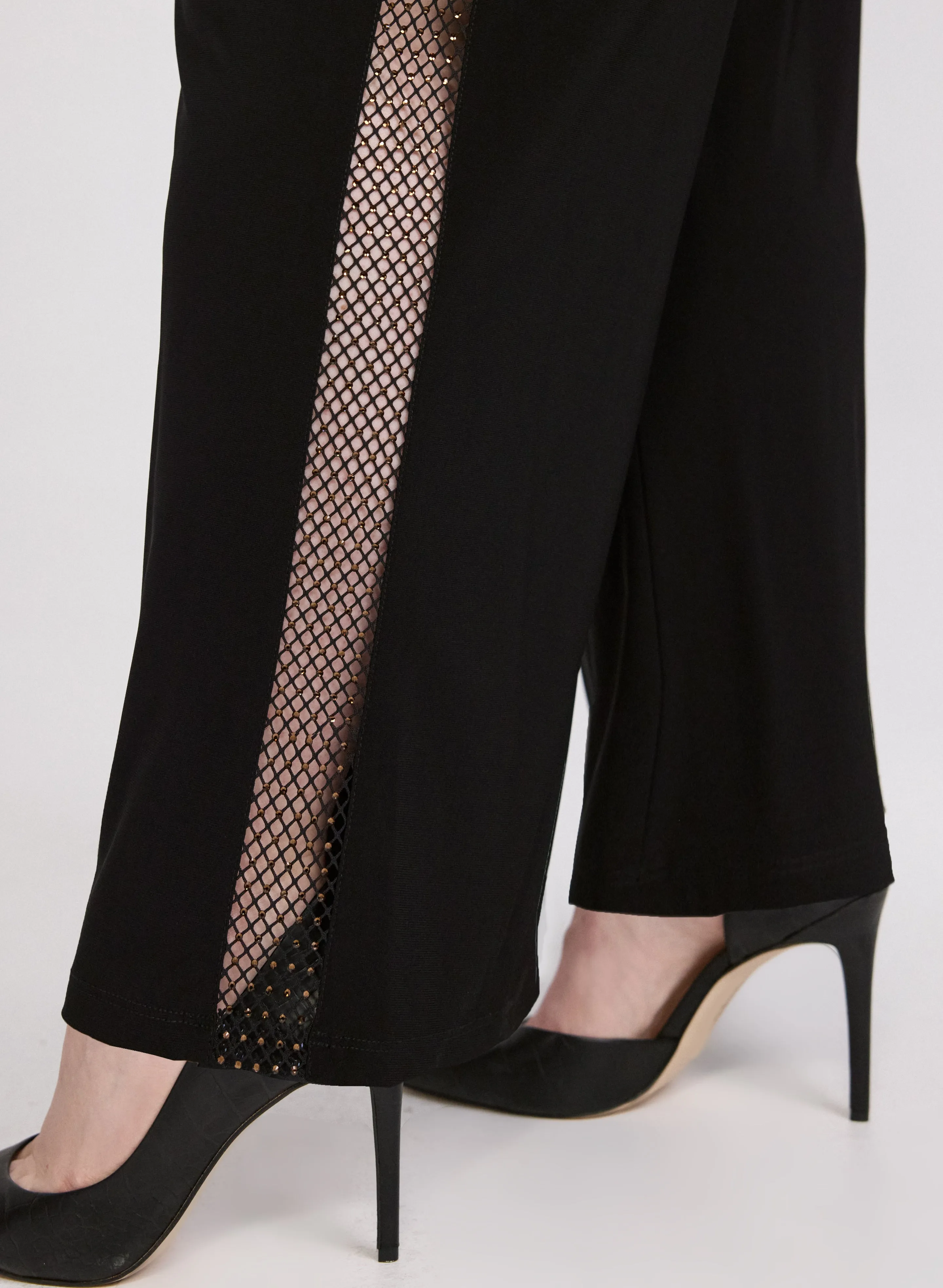 Joseph Ribkoff - Mesh Trim Pants sold by Laura product image thumbnail 5