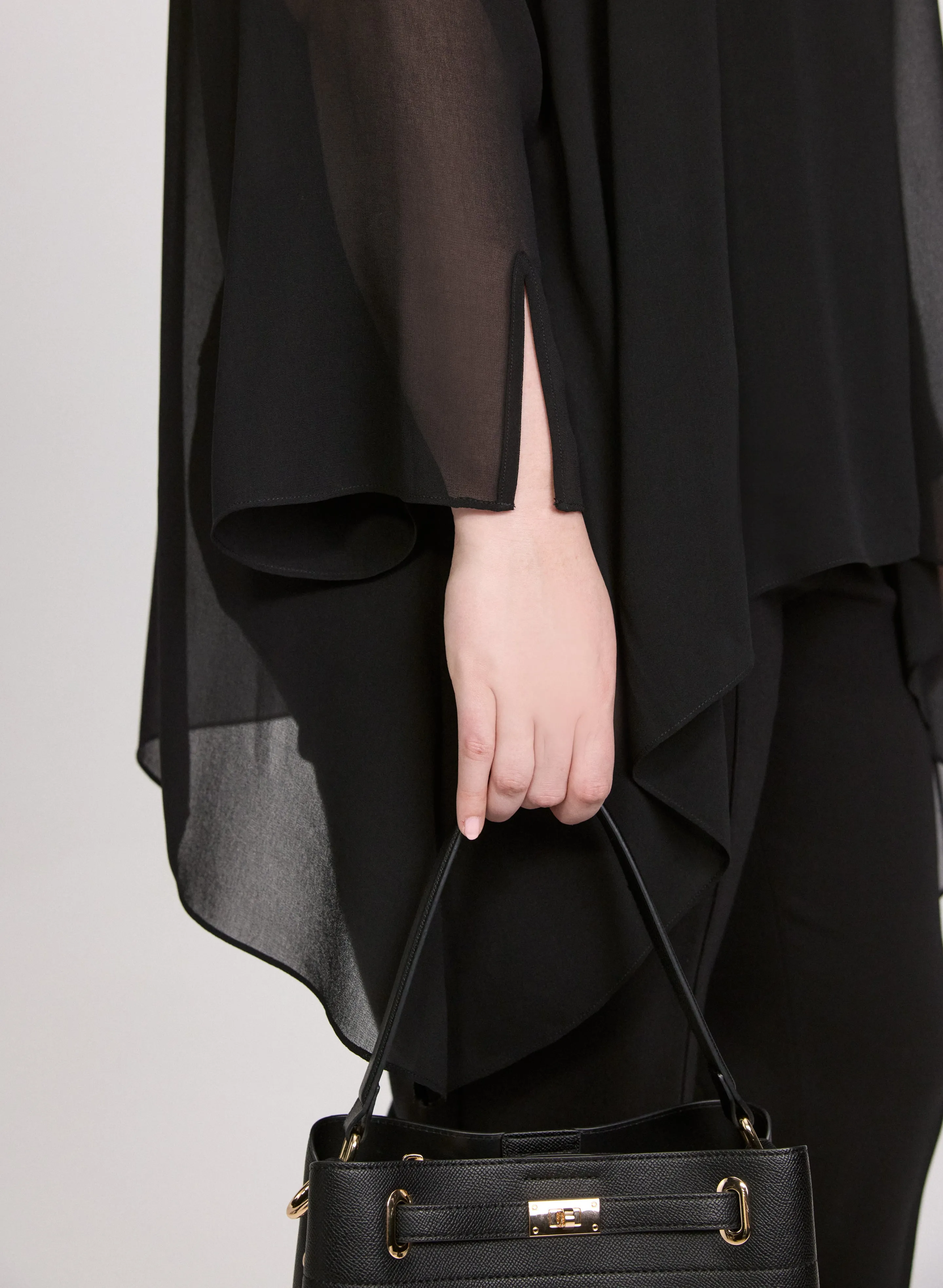 Chiffon Poncho Blouse sold by Laura product image thumbnail 5