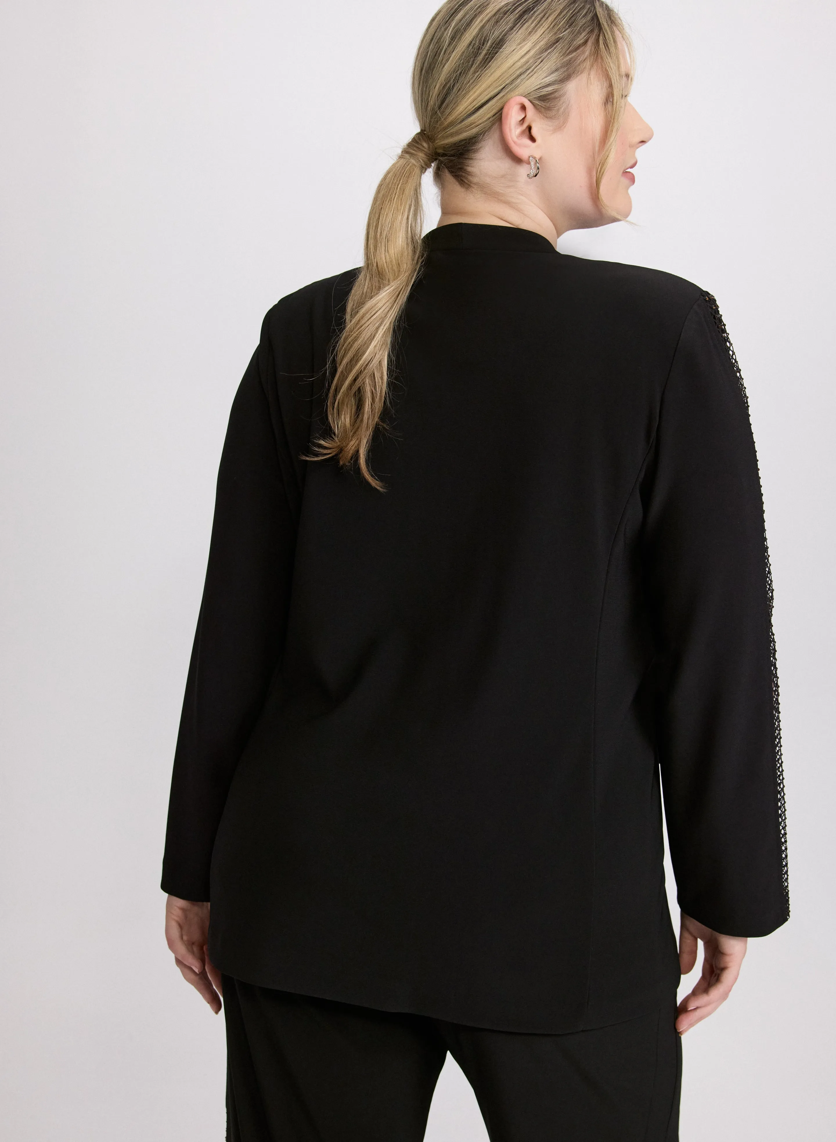 Joseph Ribkoff - Mesh Trim Jacket sold by Laura product image thumbnail 3