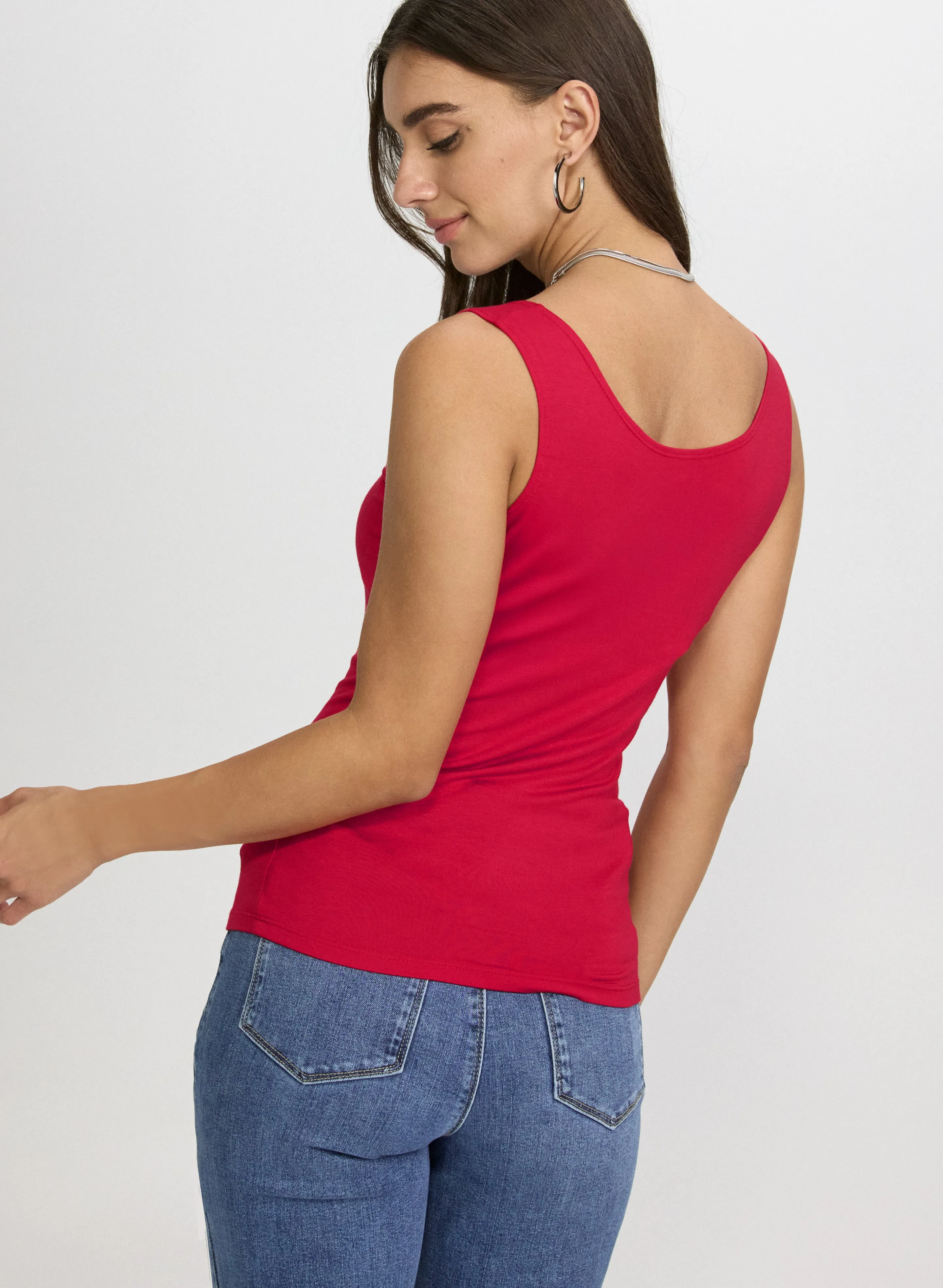 Scoop Neck Tank Top sold by Laura product image thumbnail 3