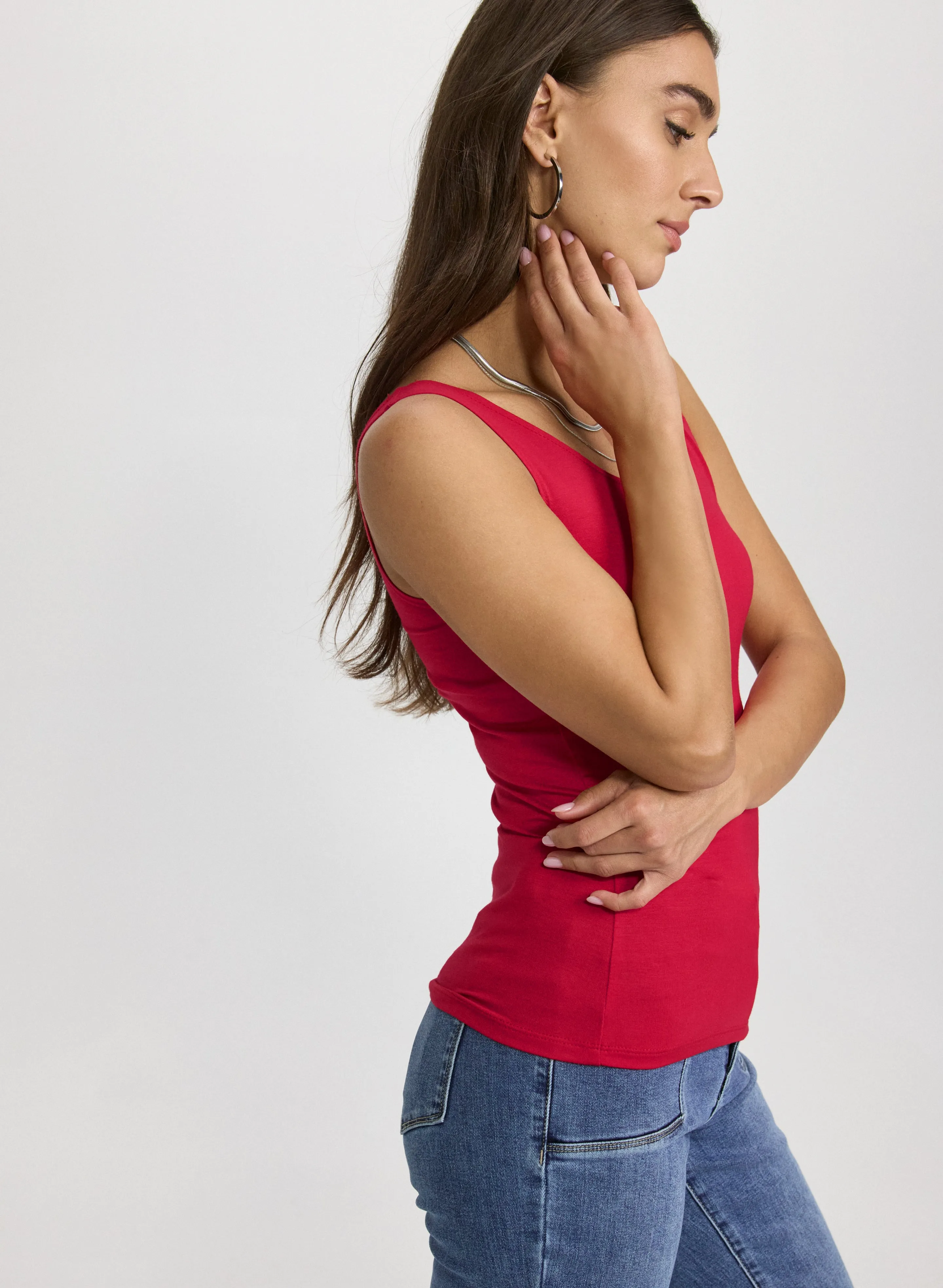 Scoop Neck Tank Top sold by Laura product image thumbnail 2