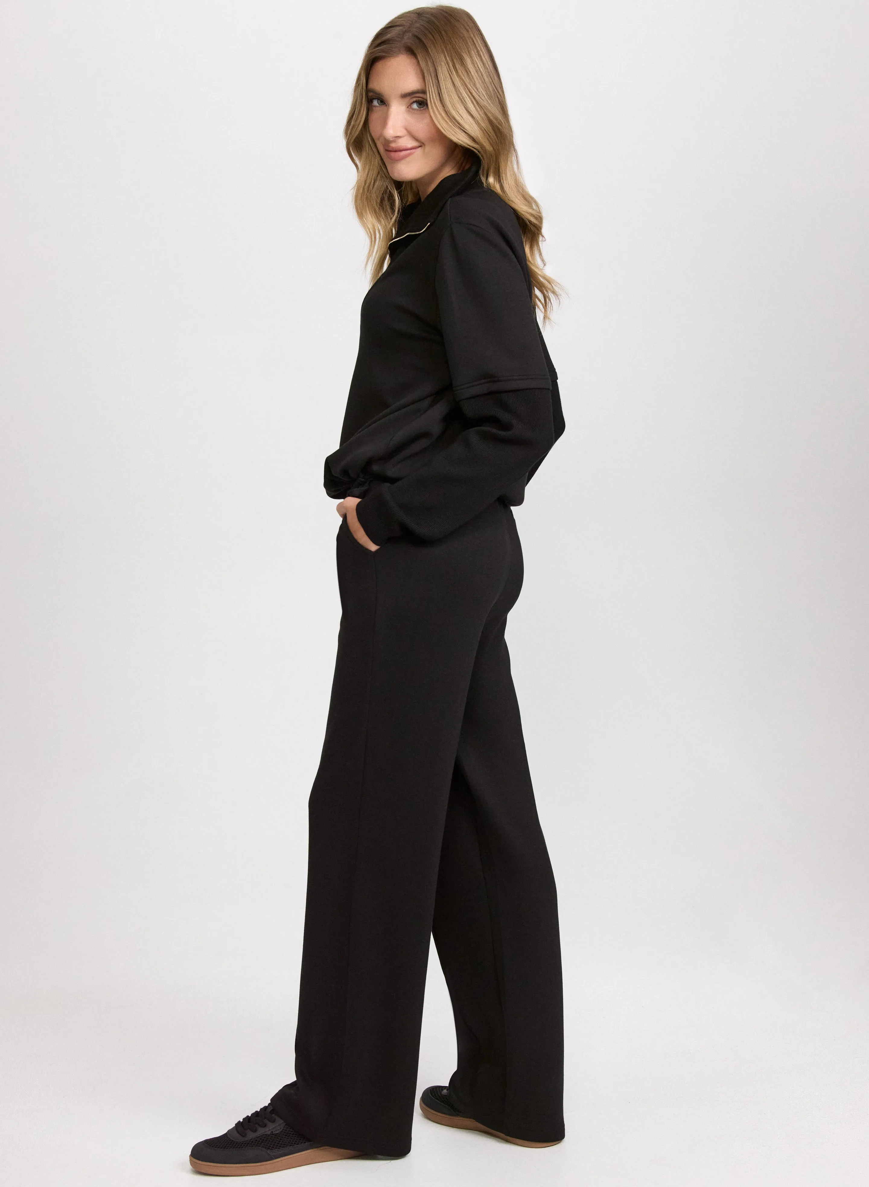 Pull-On Wide-Leg Pants sold by Laura product image thumbnail 2