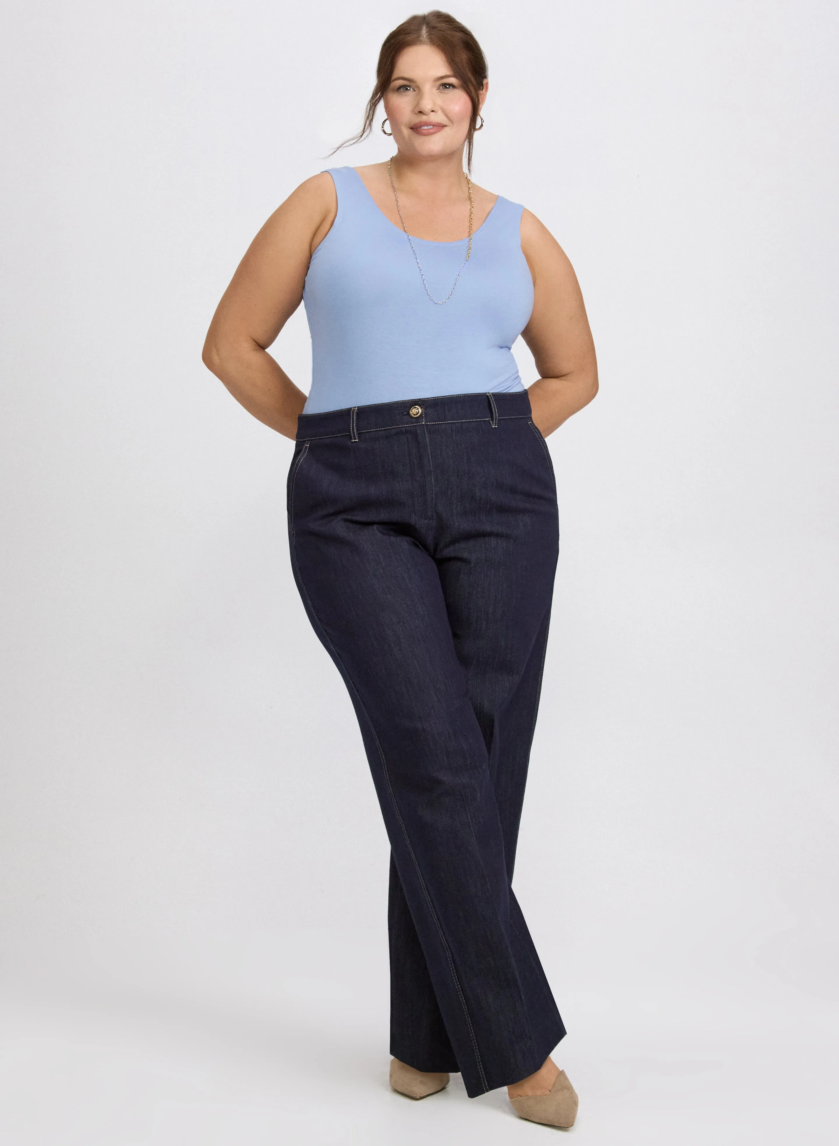 Scoop Neck Tank Top sold by Laura product image thumbnail 3