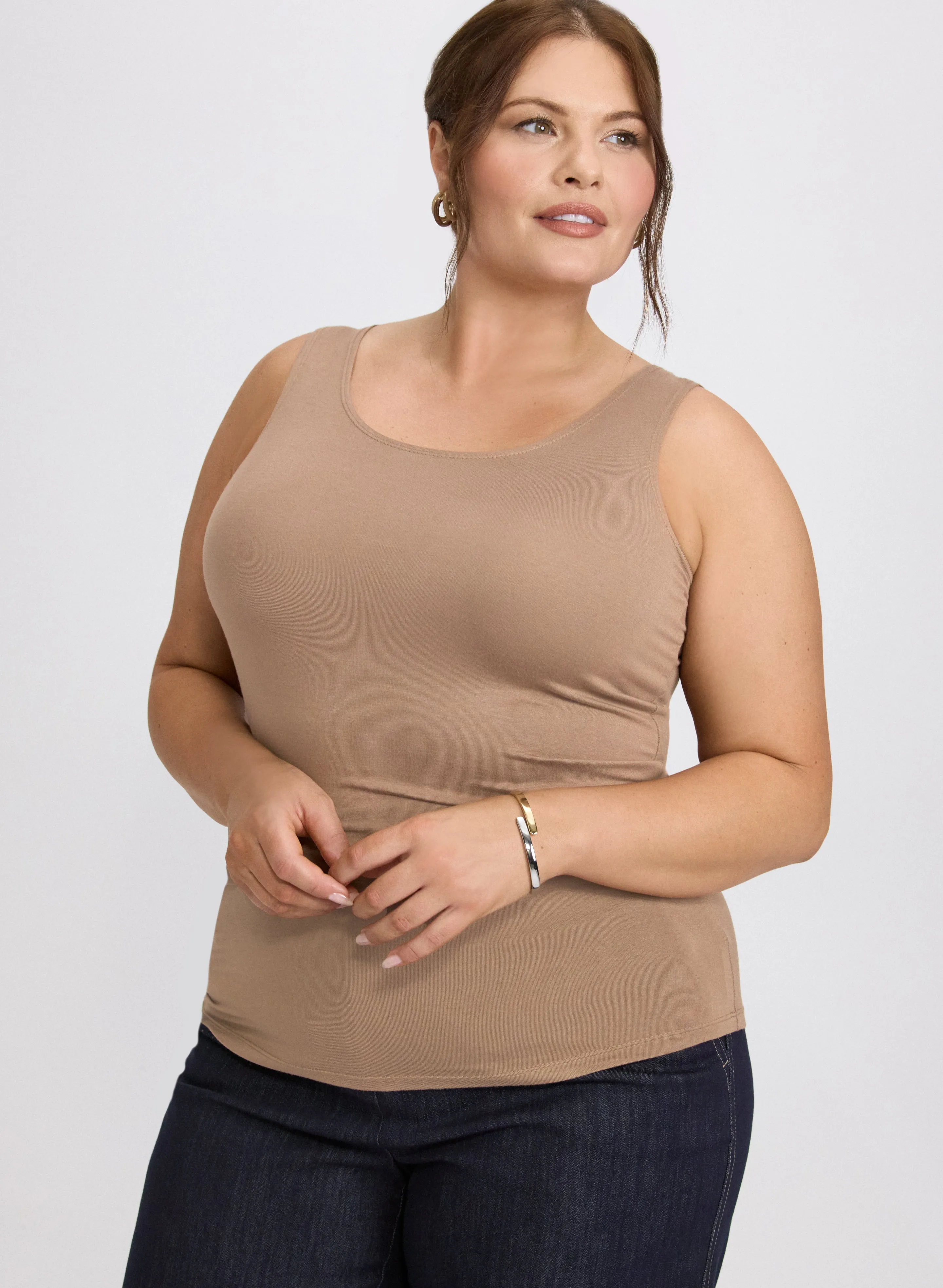 Scoop Neck Tank Top sold by Laura product image thumbnail 5