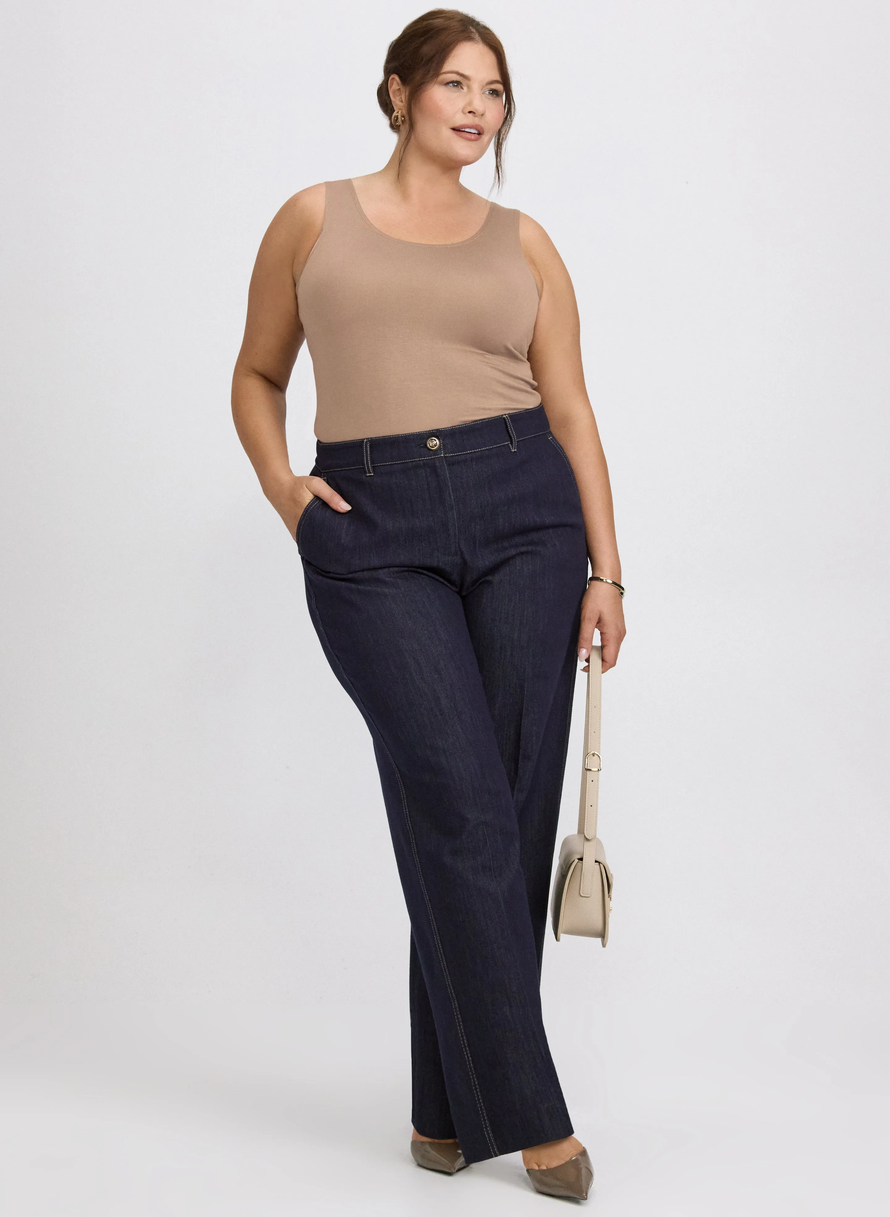 Scoop Neck Tank Top sold by Laura product image thumbnail 3