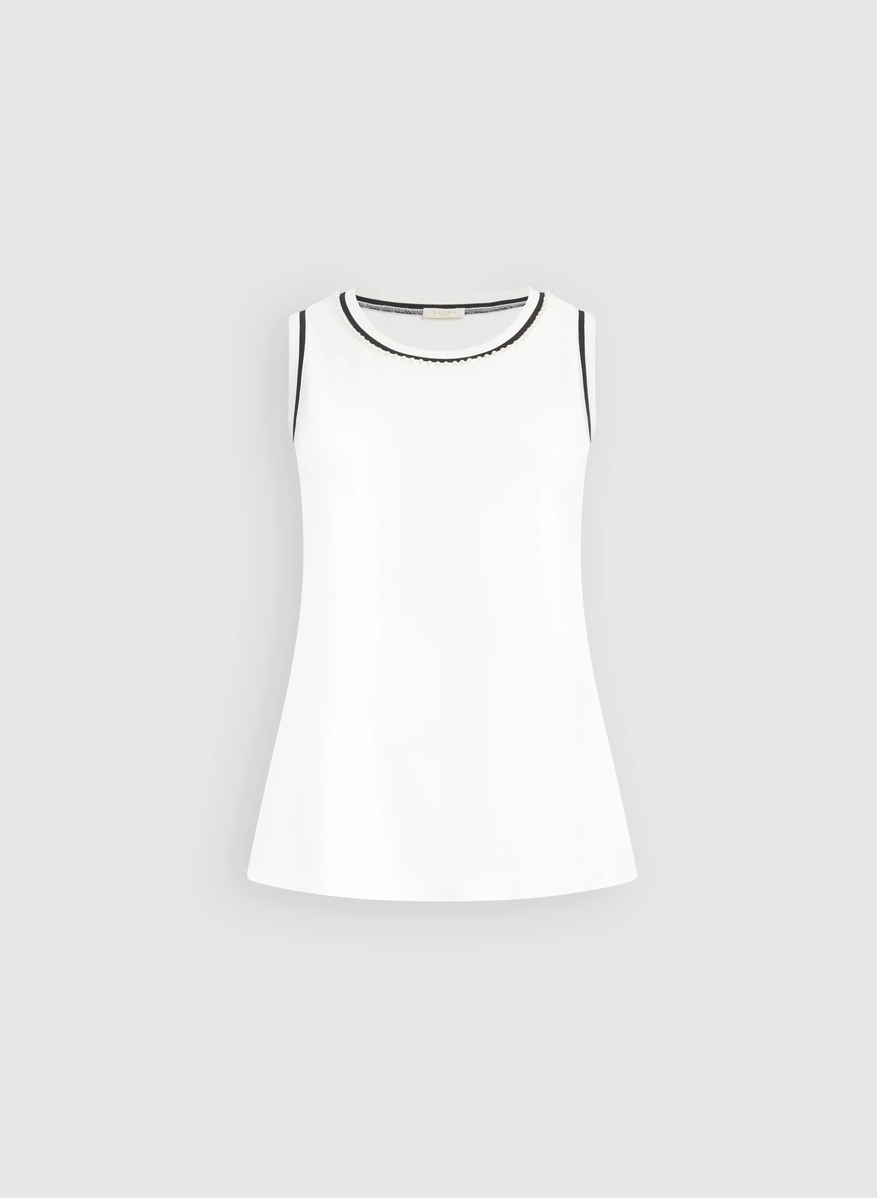 Pearl Neck Top sold by Laura product image thumbnail 5