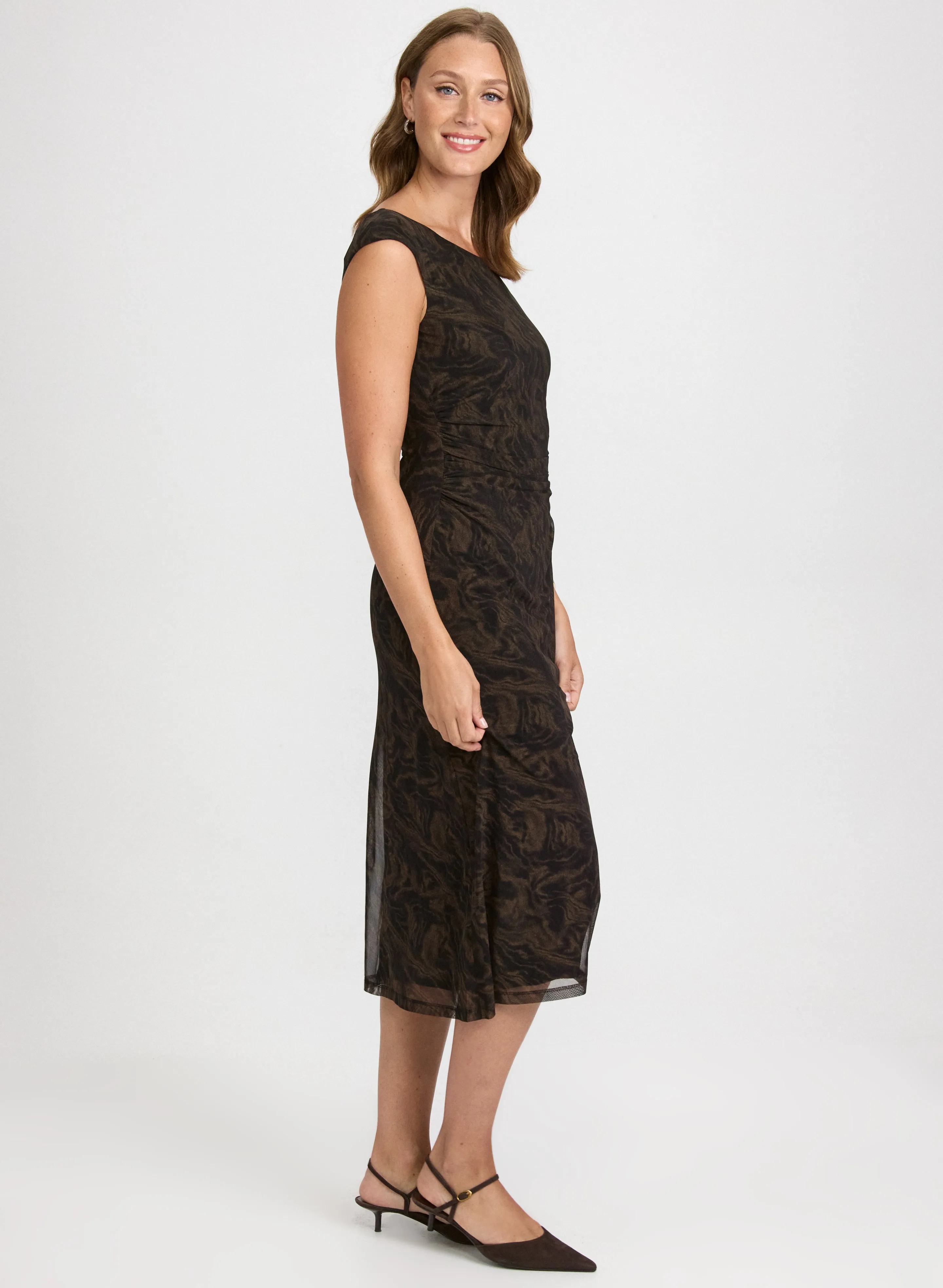 Boat Neck Midi Dress sold by Laura product image thumbnail 2
