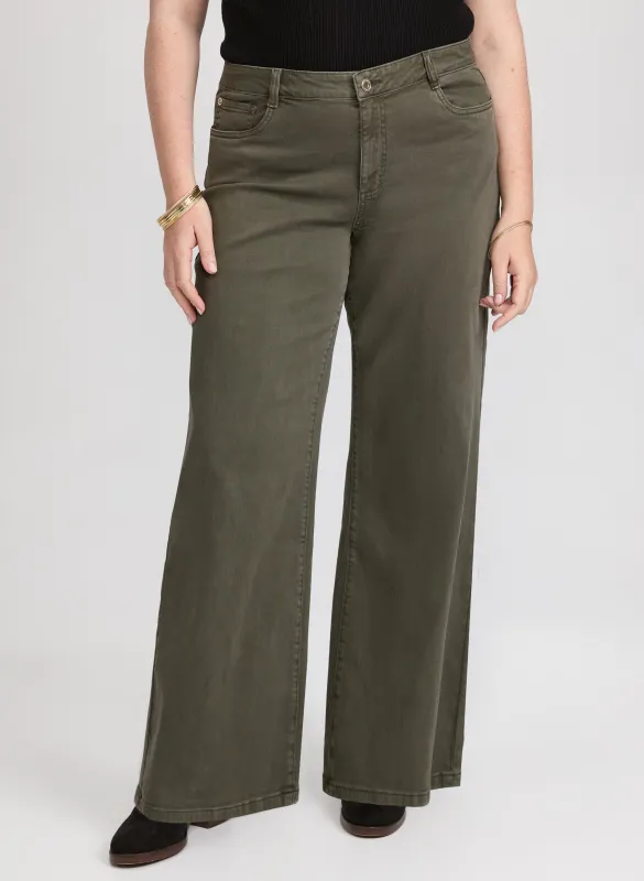 Joseph Ribkoff - Wide-Leg Jeans sold by Laura