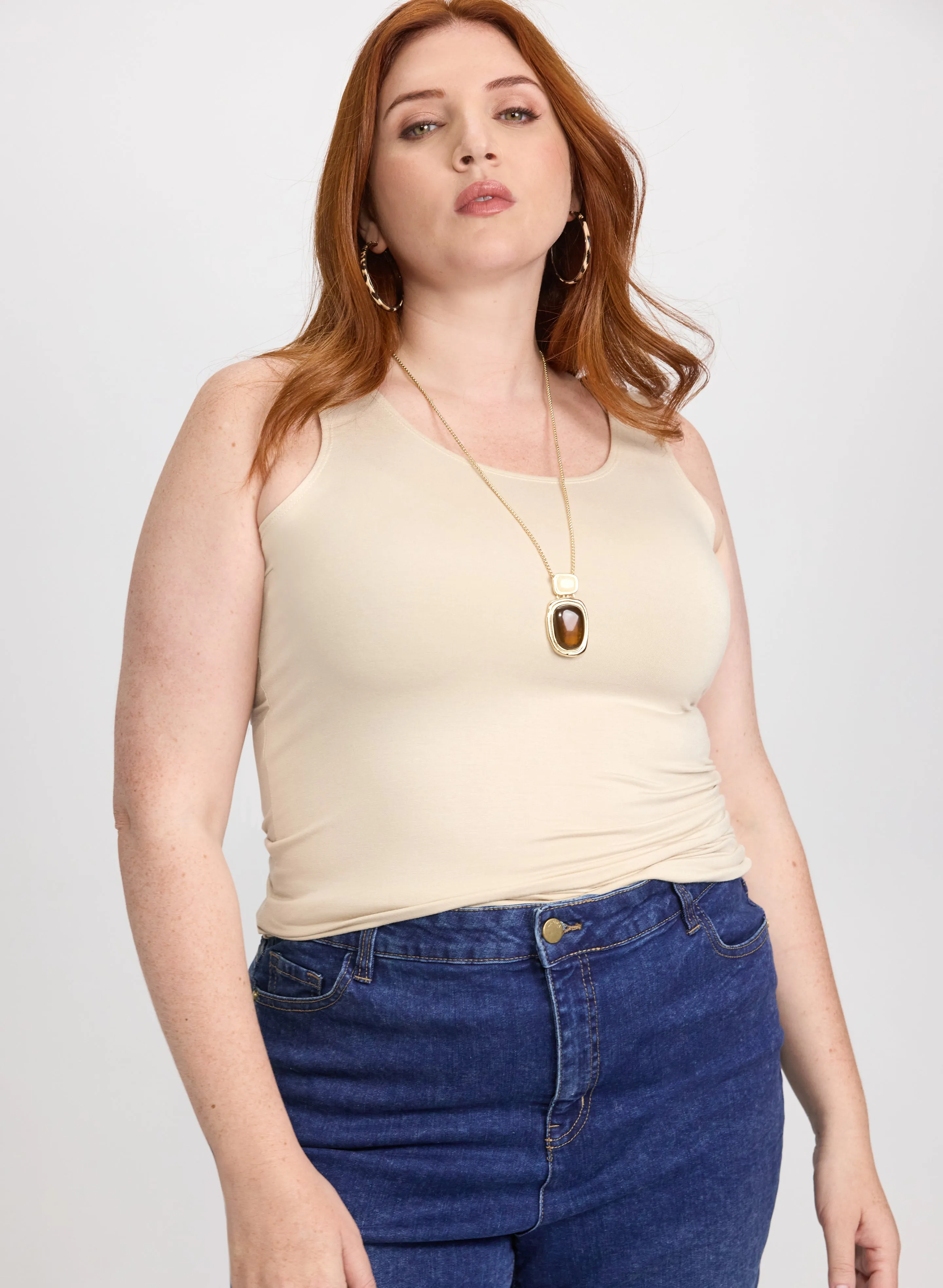 Scoop Neck Tank Top sold by Laura