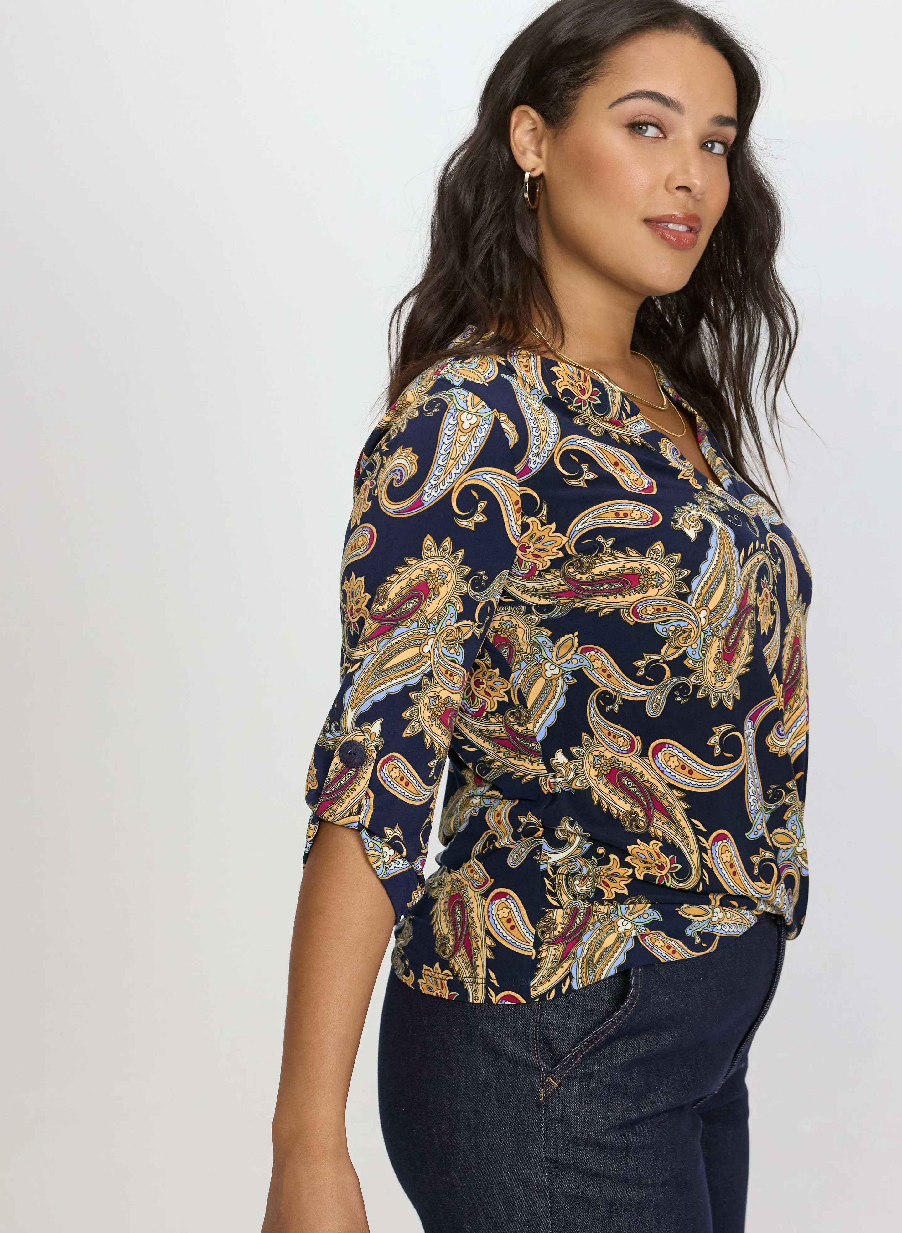 Paisley Print Top sold by Laura product image thumbnail 2