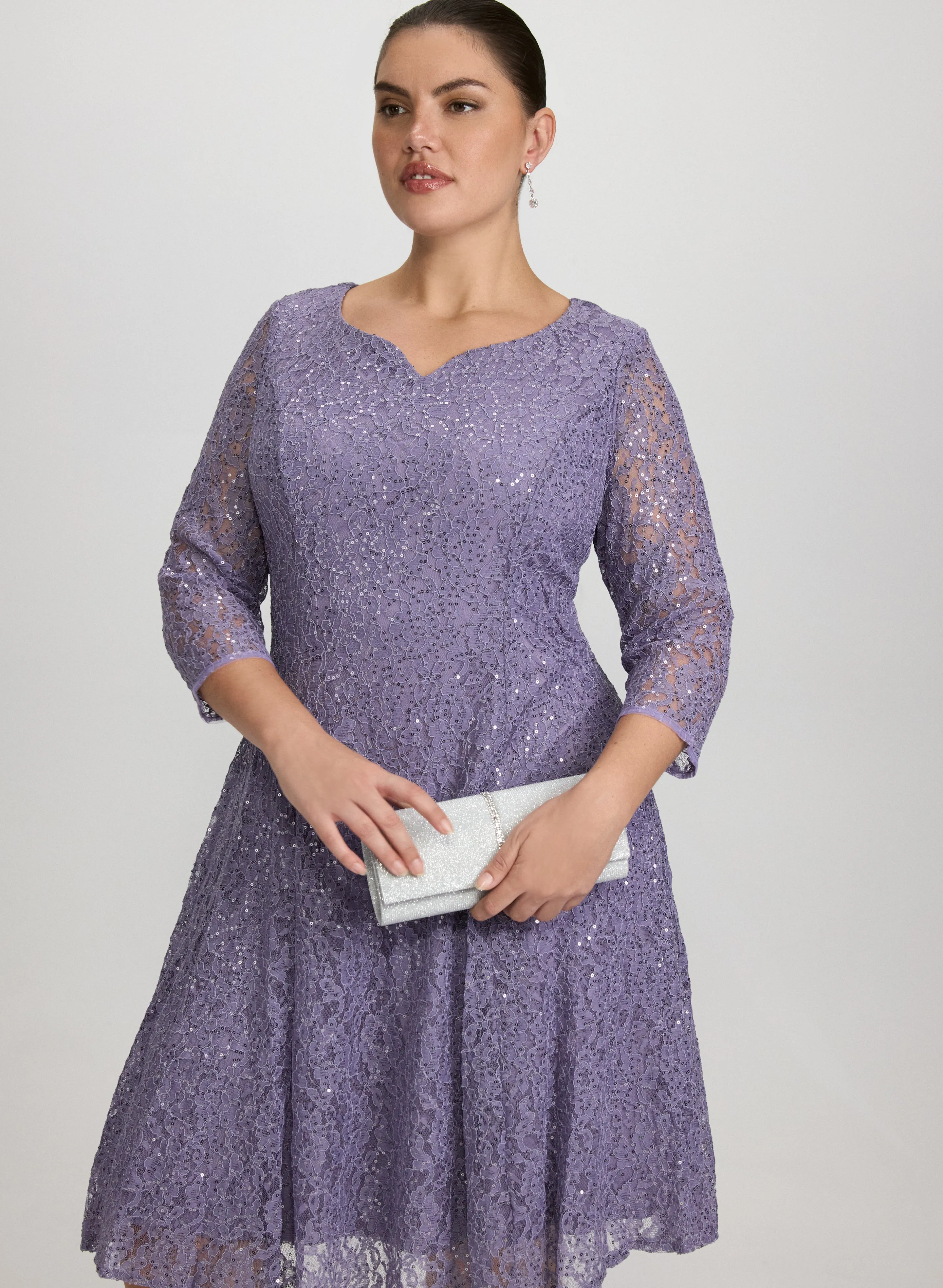 Sequined Lace Dress sold by Laura