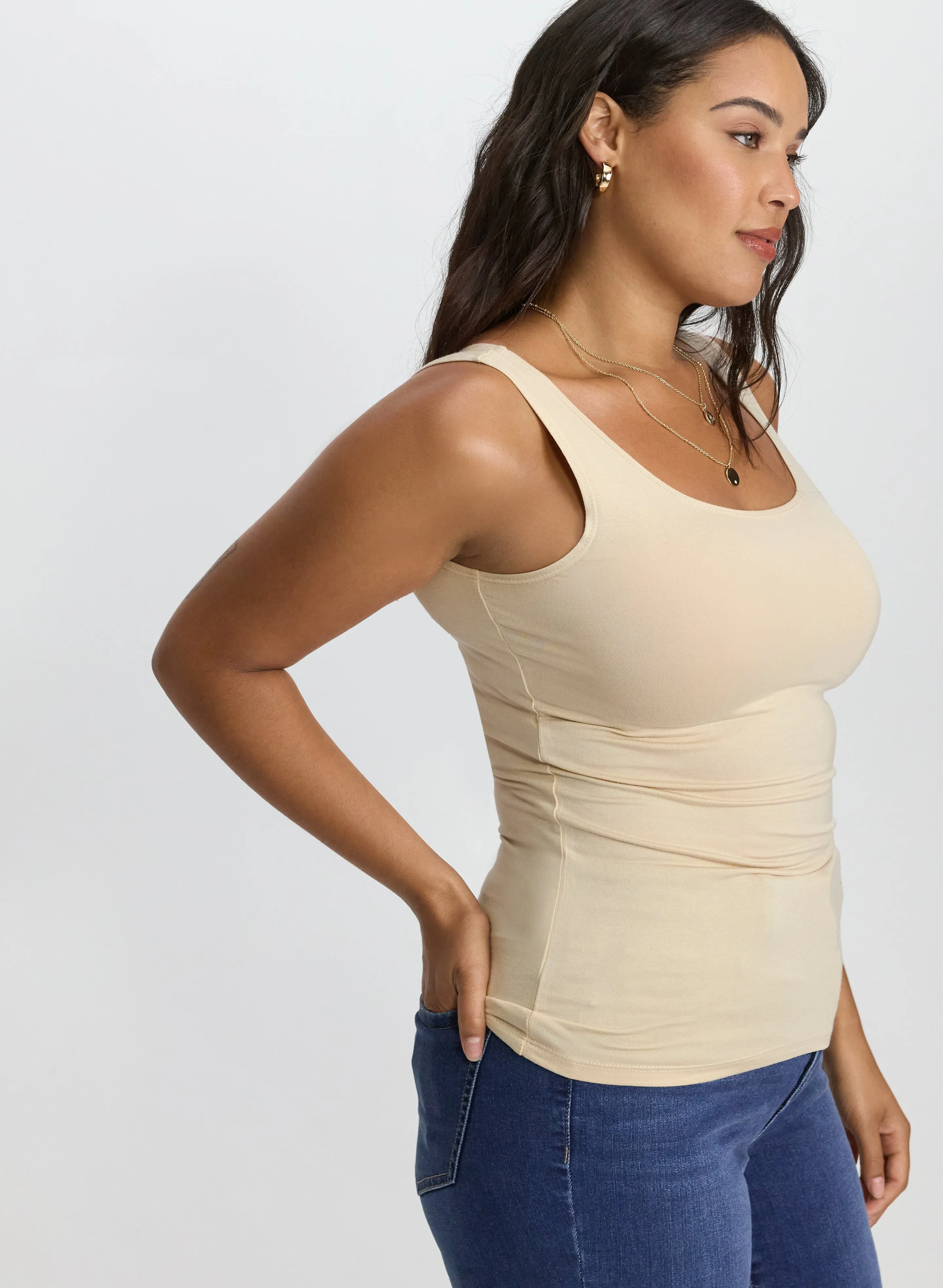 Scoop Neck Tank Top sold by Laura product image thumbnail 2