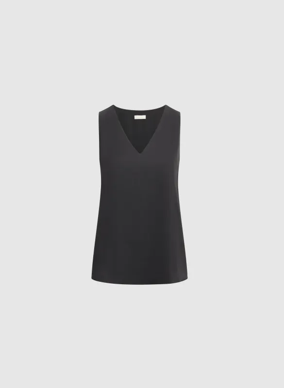 Satin Sleeveless Blouse sold by Laura