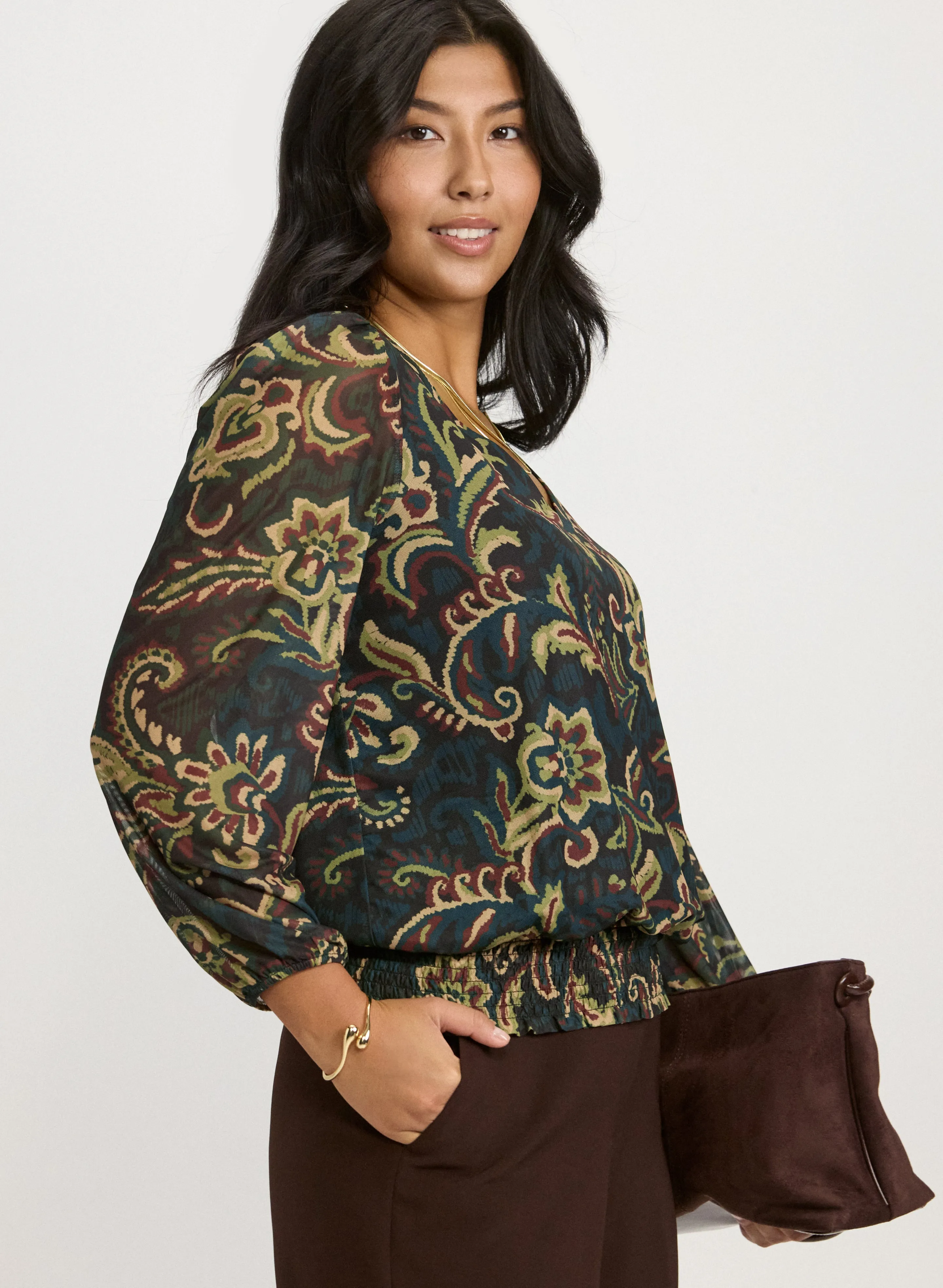 Paisley Print Top sold by Laura product image thumbnail 2