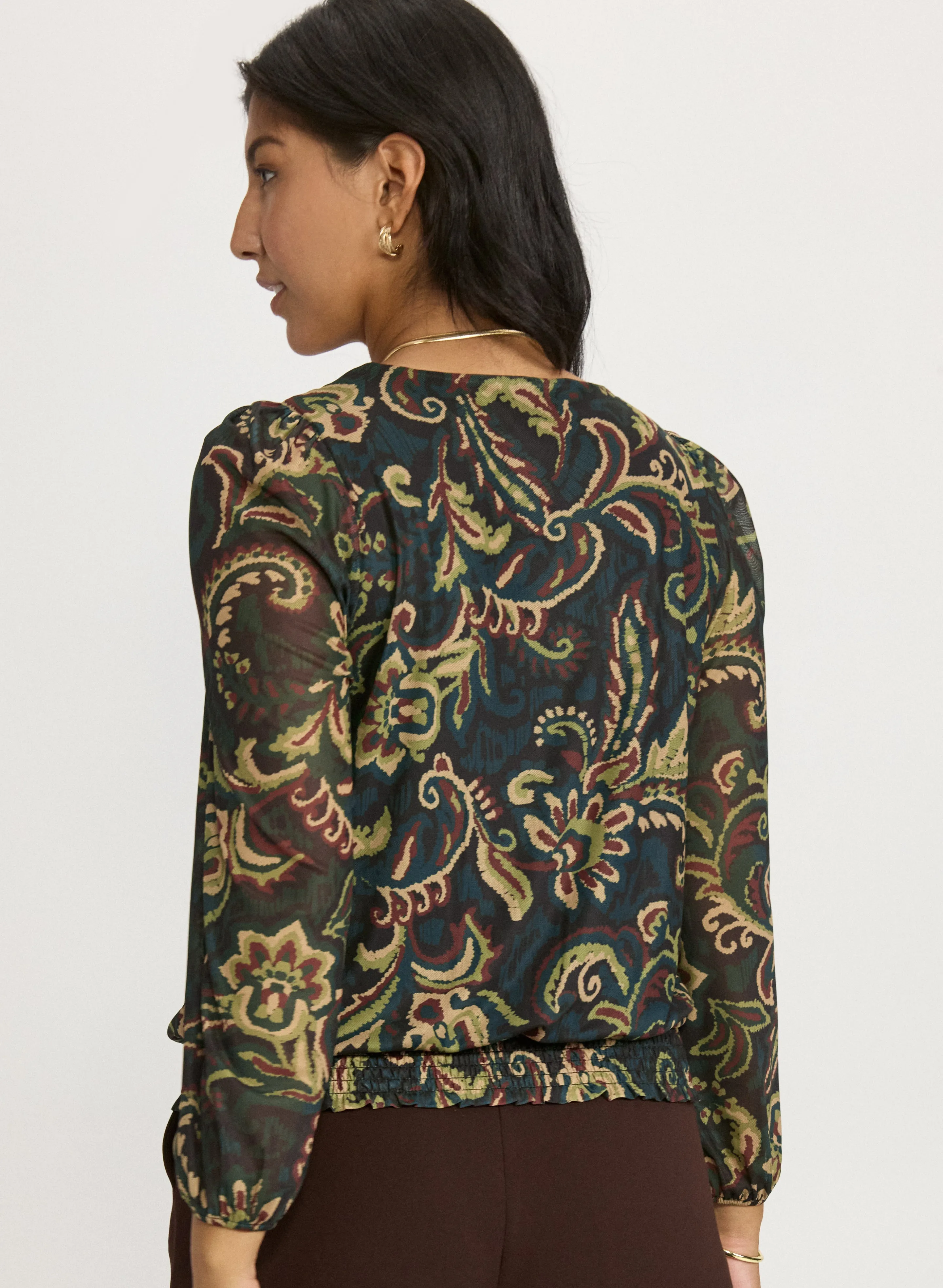 Paisley Print Top sold by Laura product image thumbnail 3