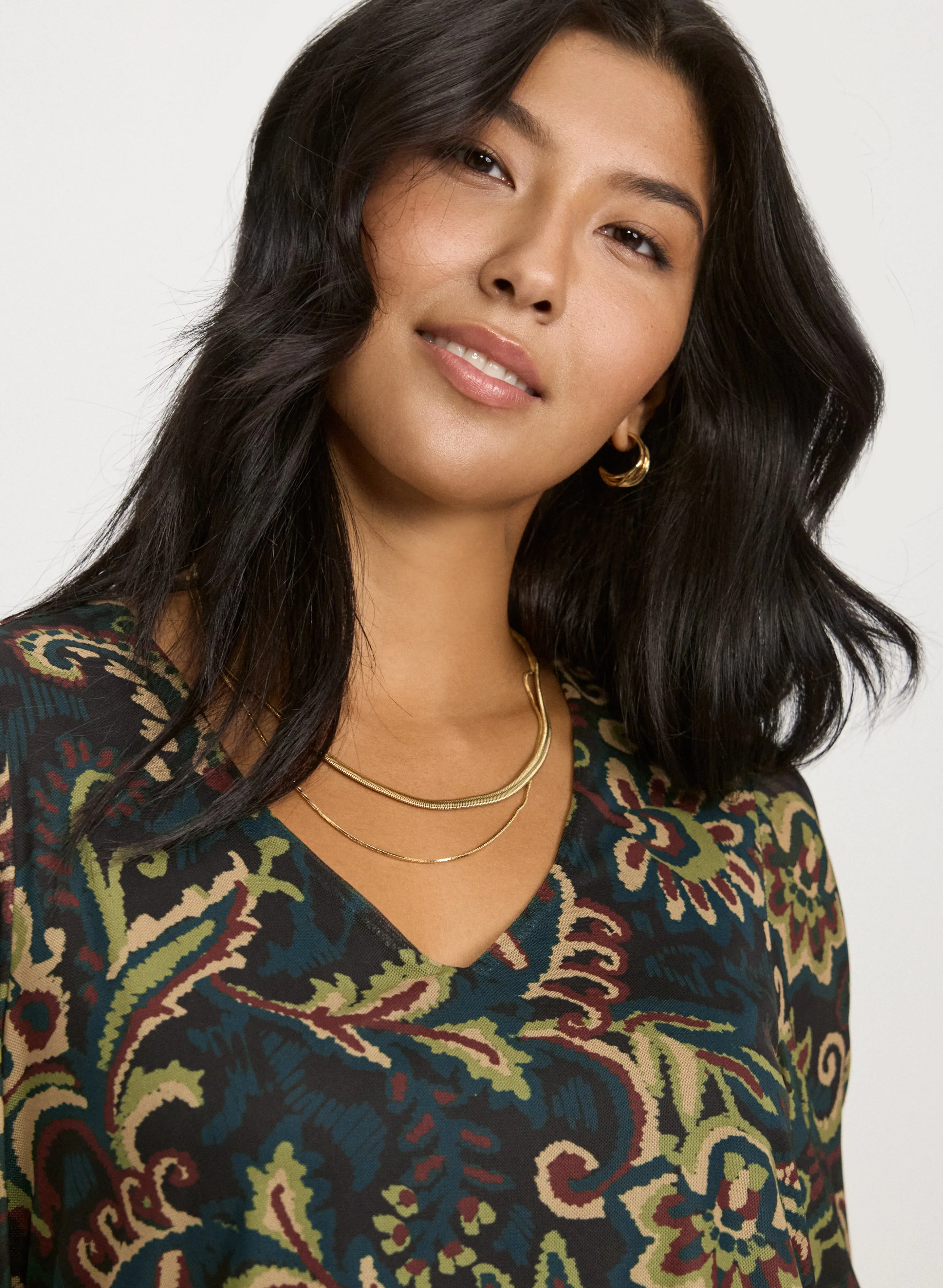 Paisley Print Top sold by Laura product image thumbnail 5