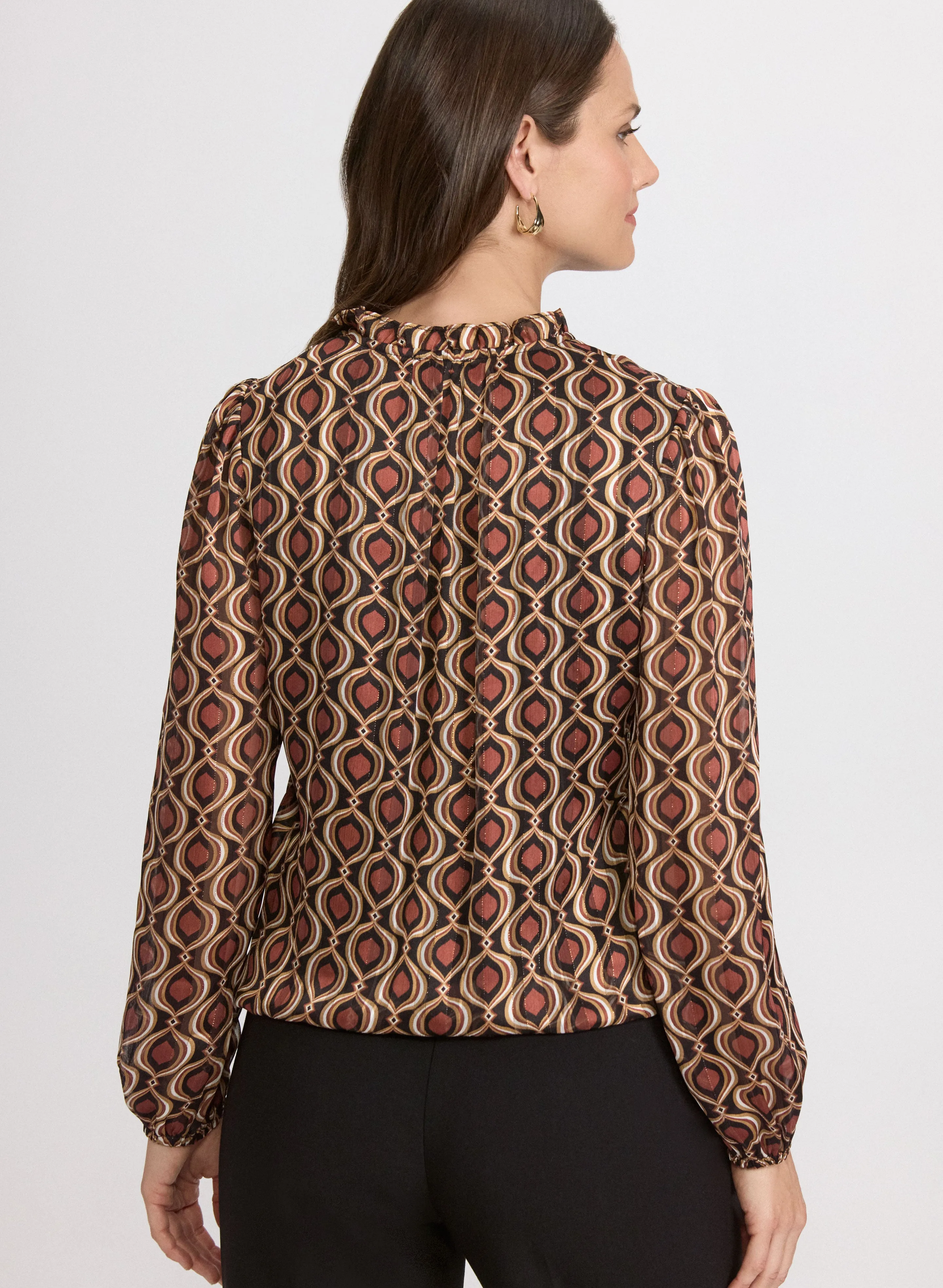 Geometric Blouse sold by Laura product image thumbnail 4