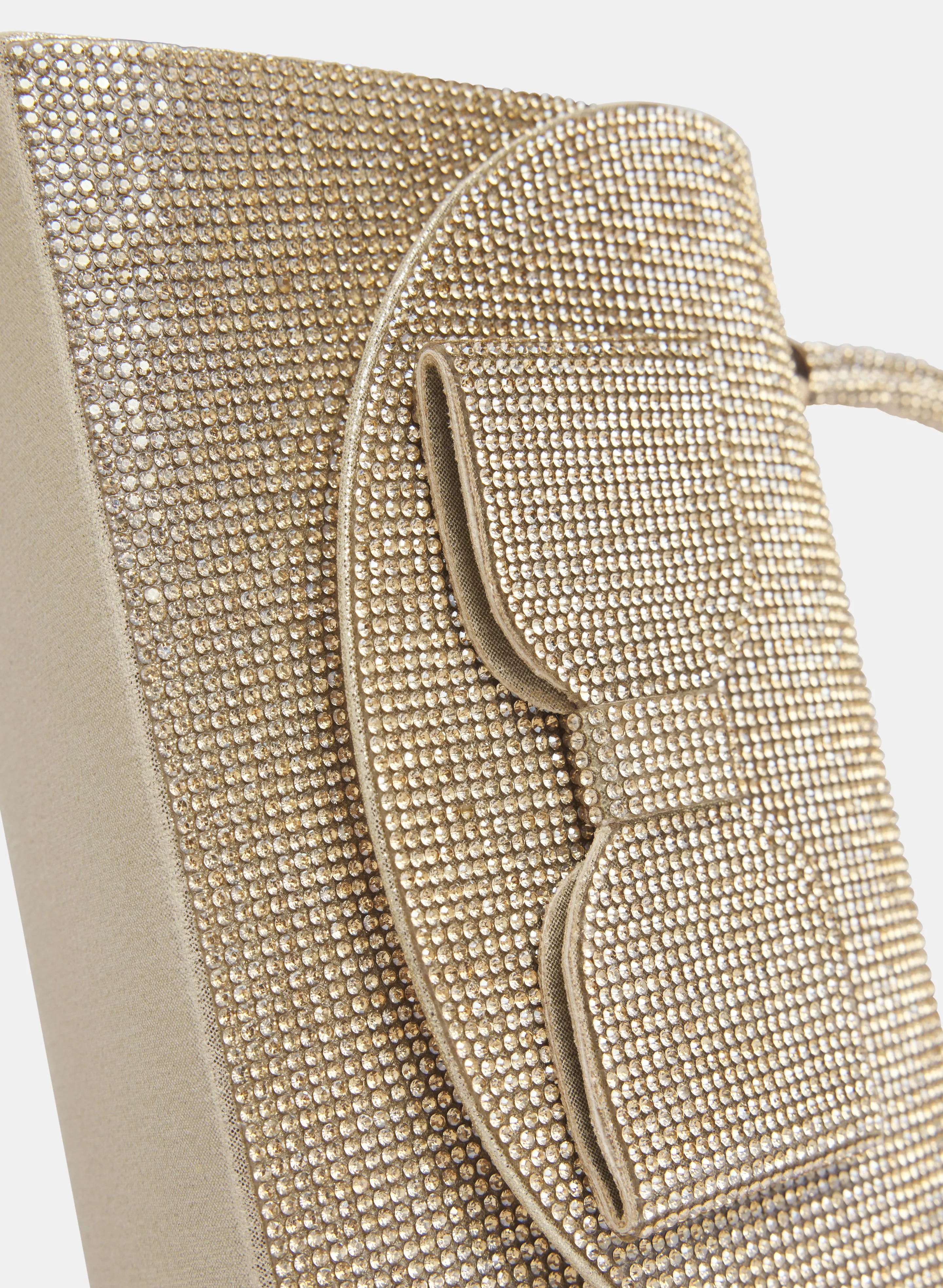 Crystal Bow Clutch sold by Laura product image thumbnail 2