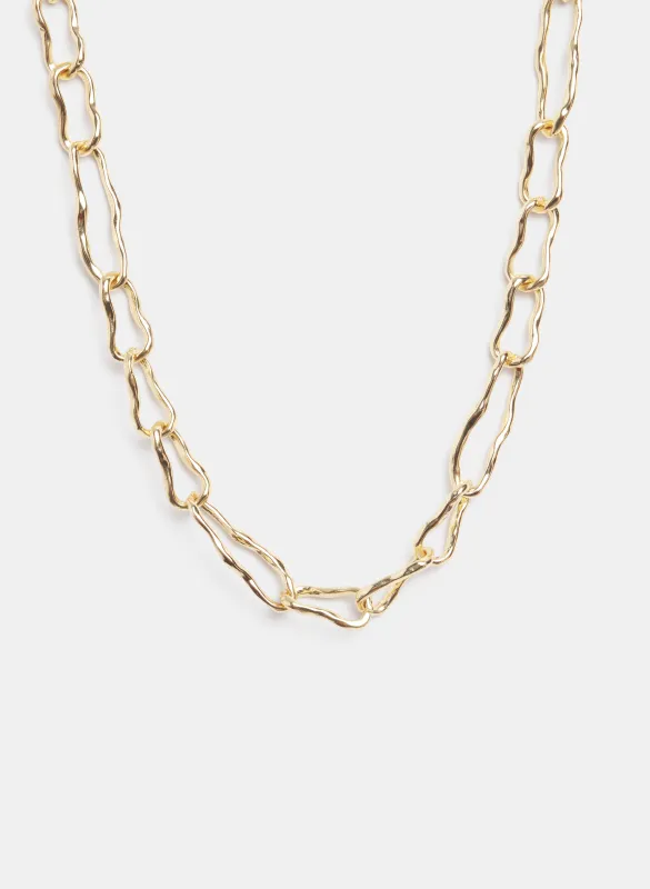 Irregular Chain Link Necklace sold by Laura