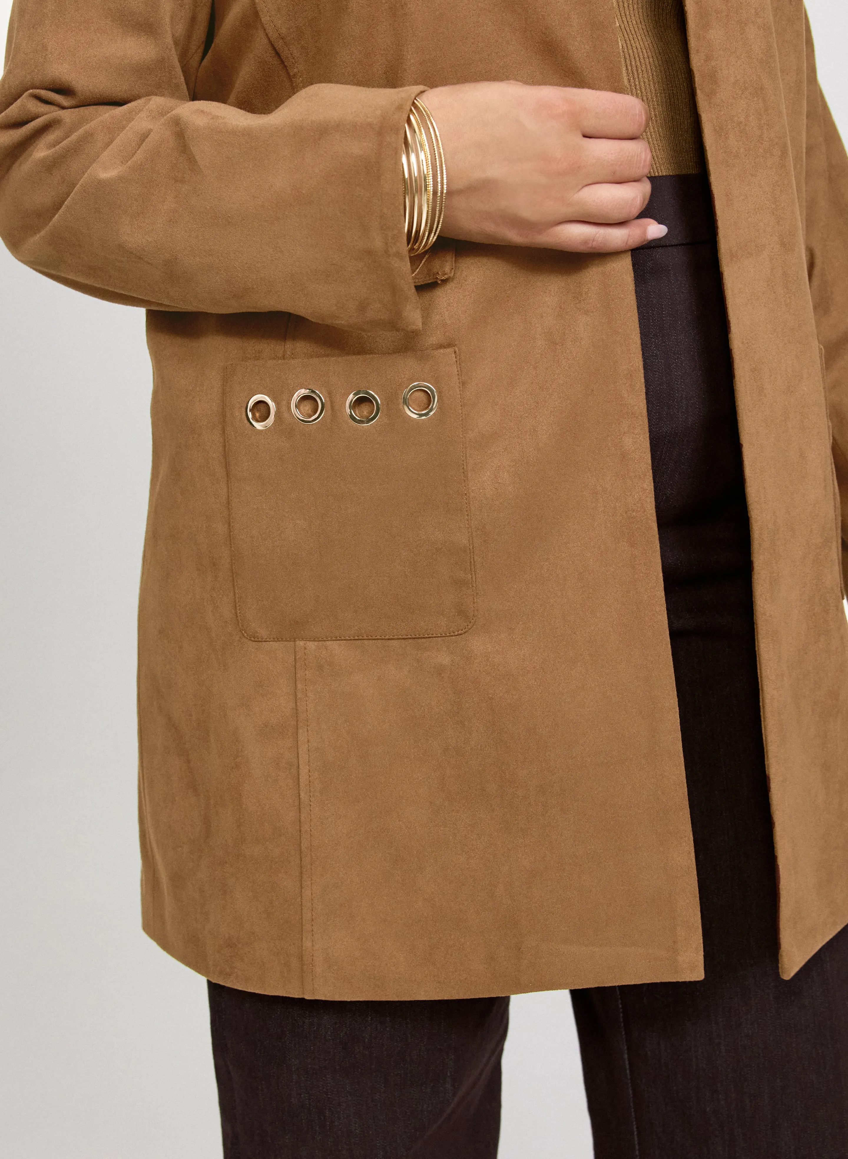 Faux-Suede Jacket sold by Laura product image thumbnail 5