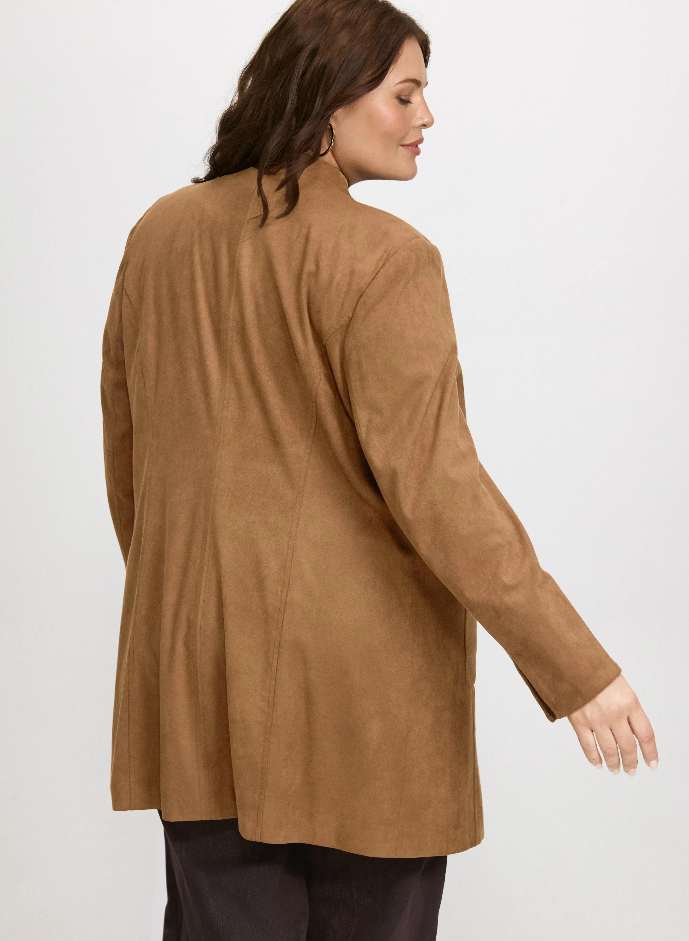 Faux-Suede Jacket sold by Laura product image thumbnail 3