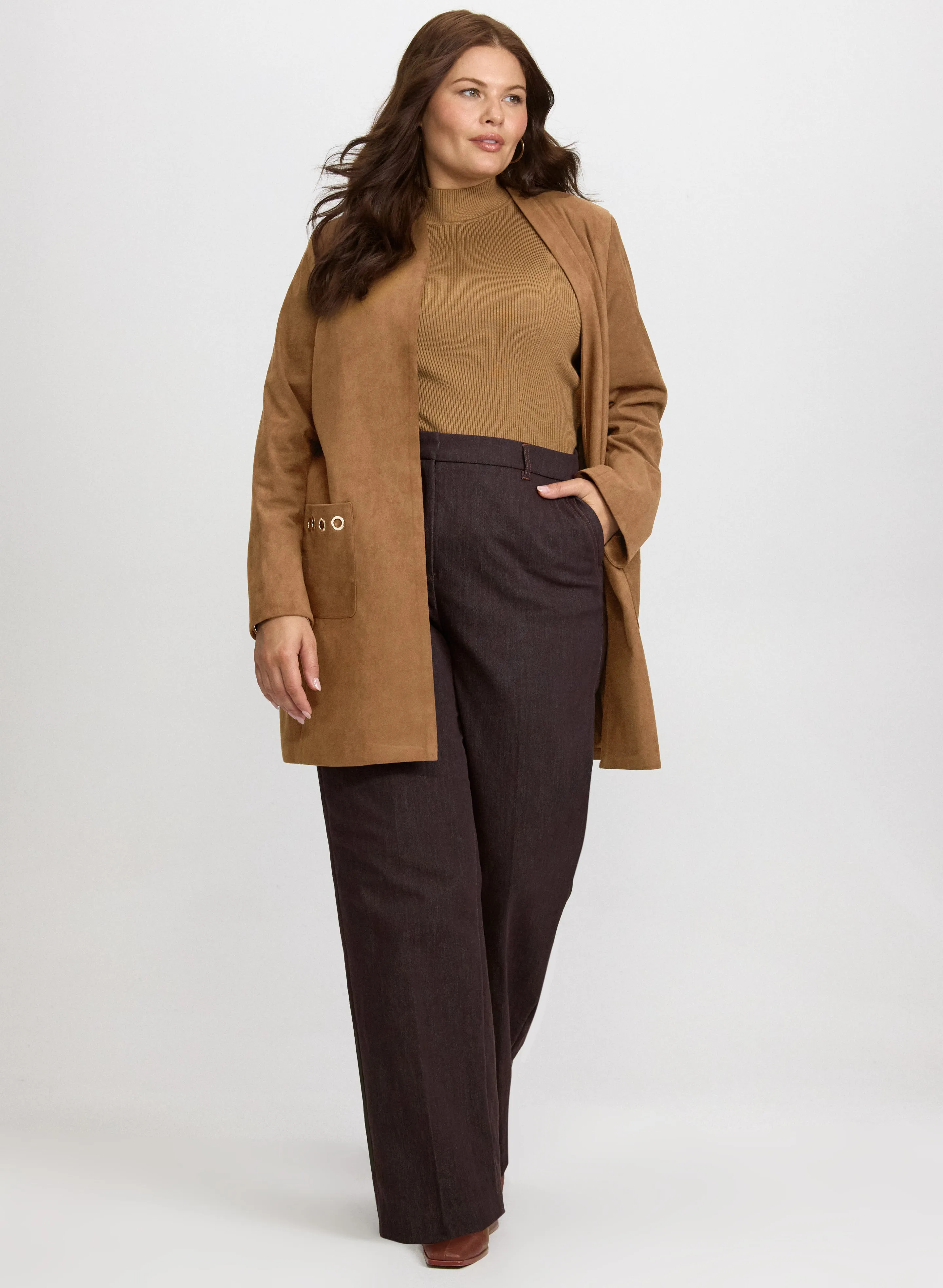 Faux-Suede Jacket sold by Laura product image thumbnail 4