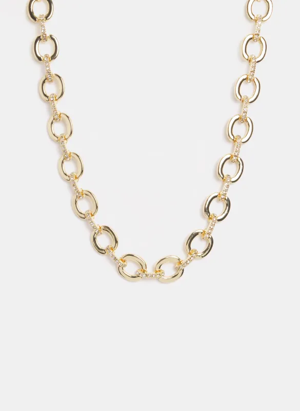 Crystal Connector Necklace sold by Laura