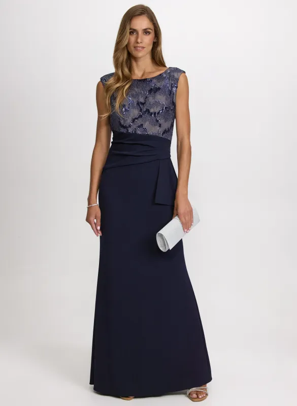 Embellished Ruched Waist Dress sold by Laura
