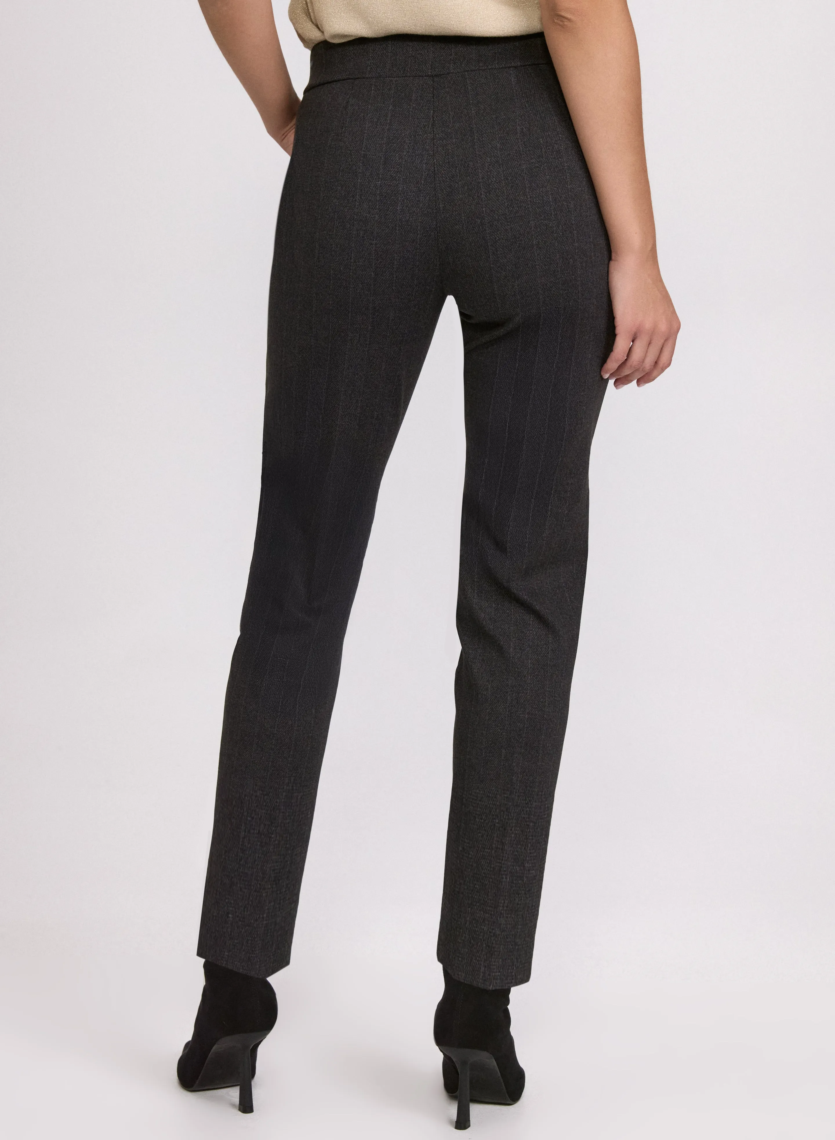 Sofia Tweed Print Slim-Leg Pants sold by Laura product image thumbnail 3